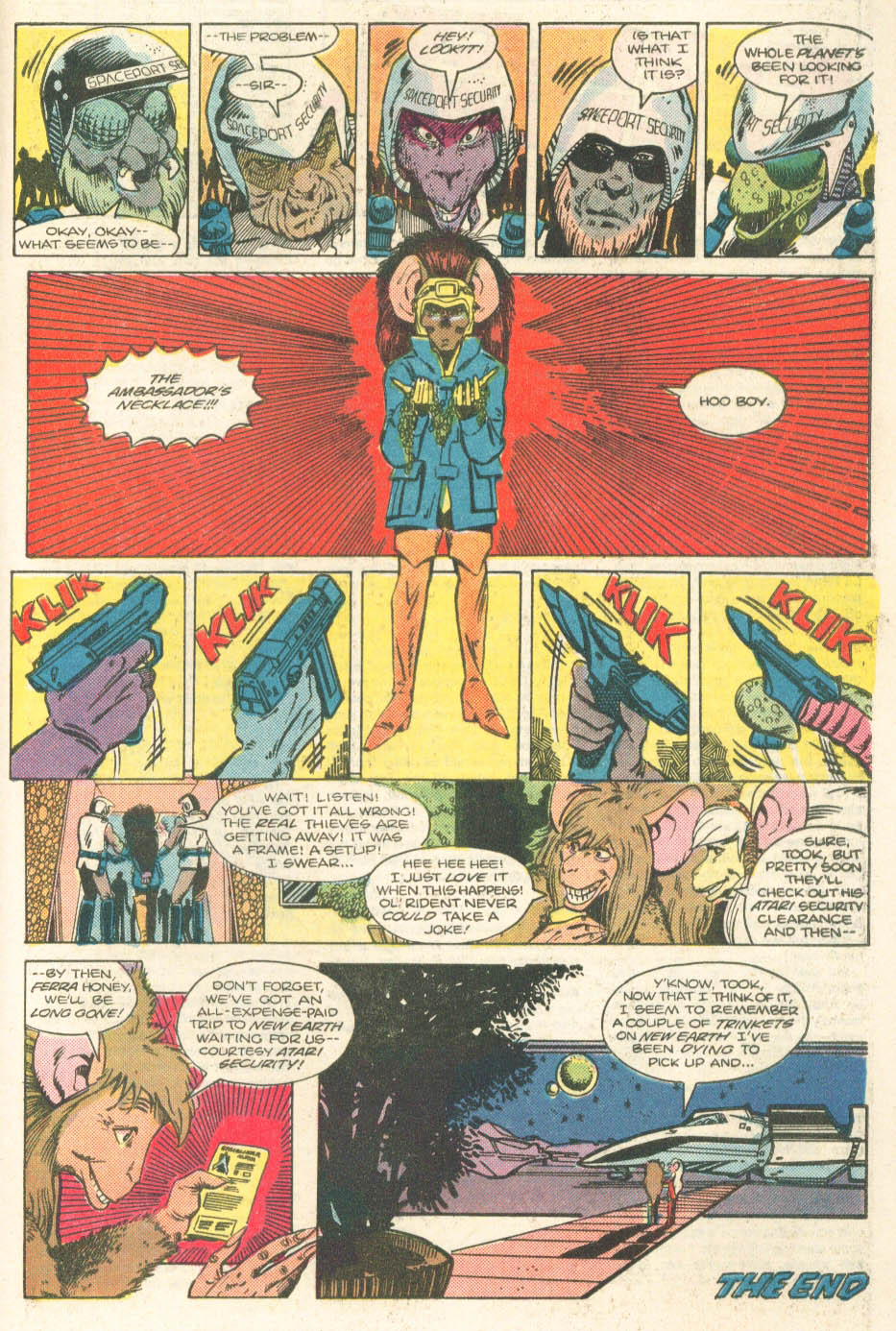 Read online Atari Force (1984) comic -  Issue #17 - 25