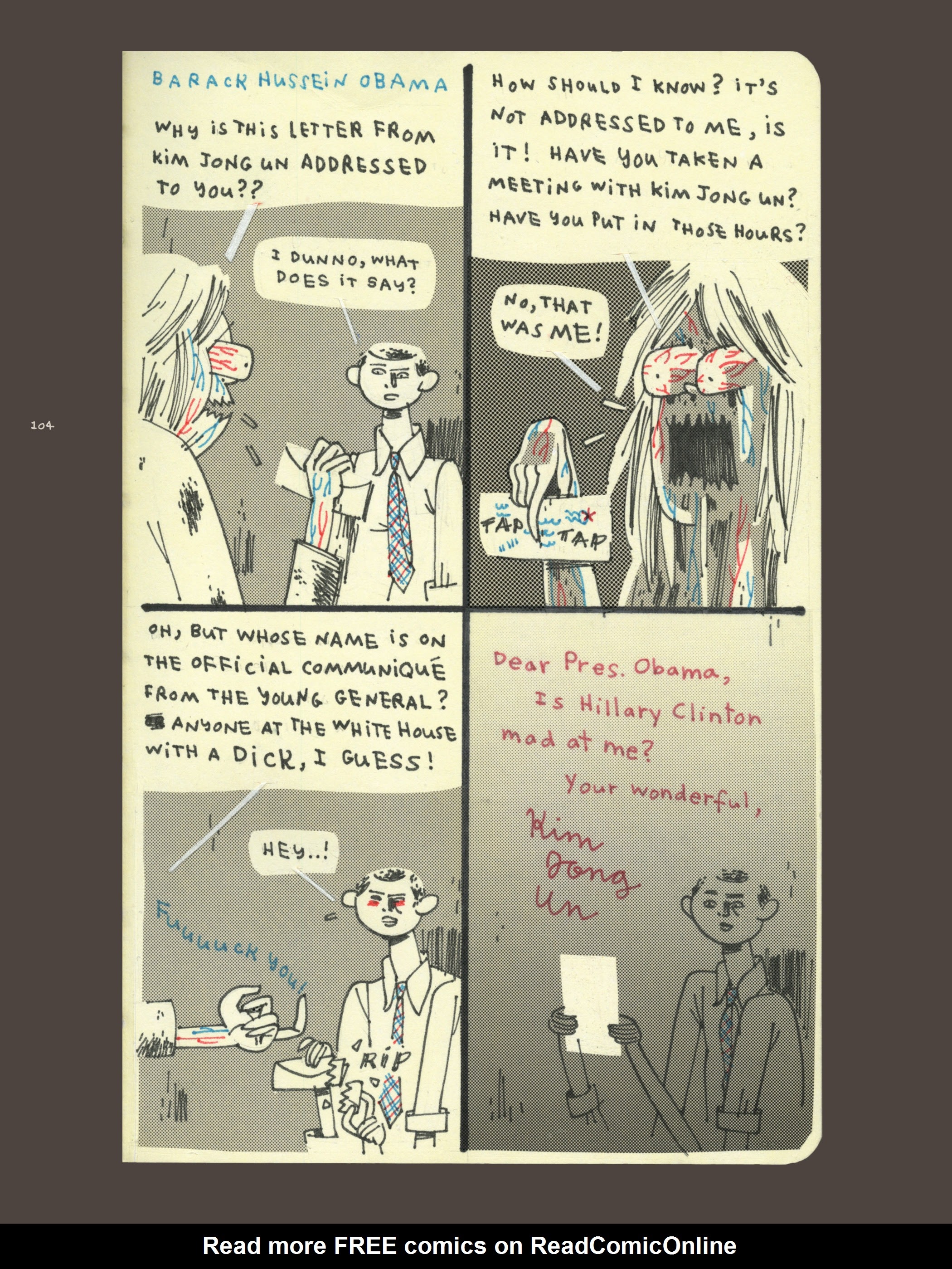 Read online Barack Hussein Obama comic -  Issue # TPB - 105