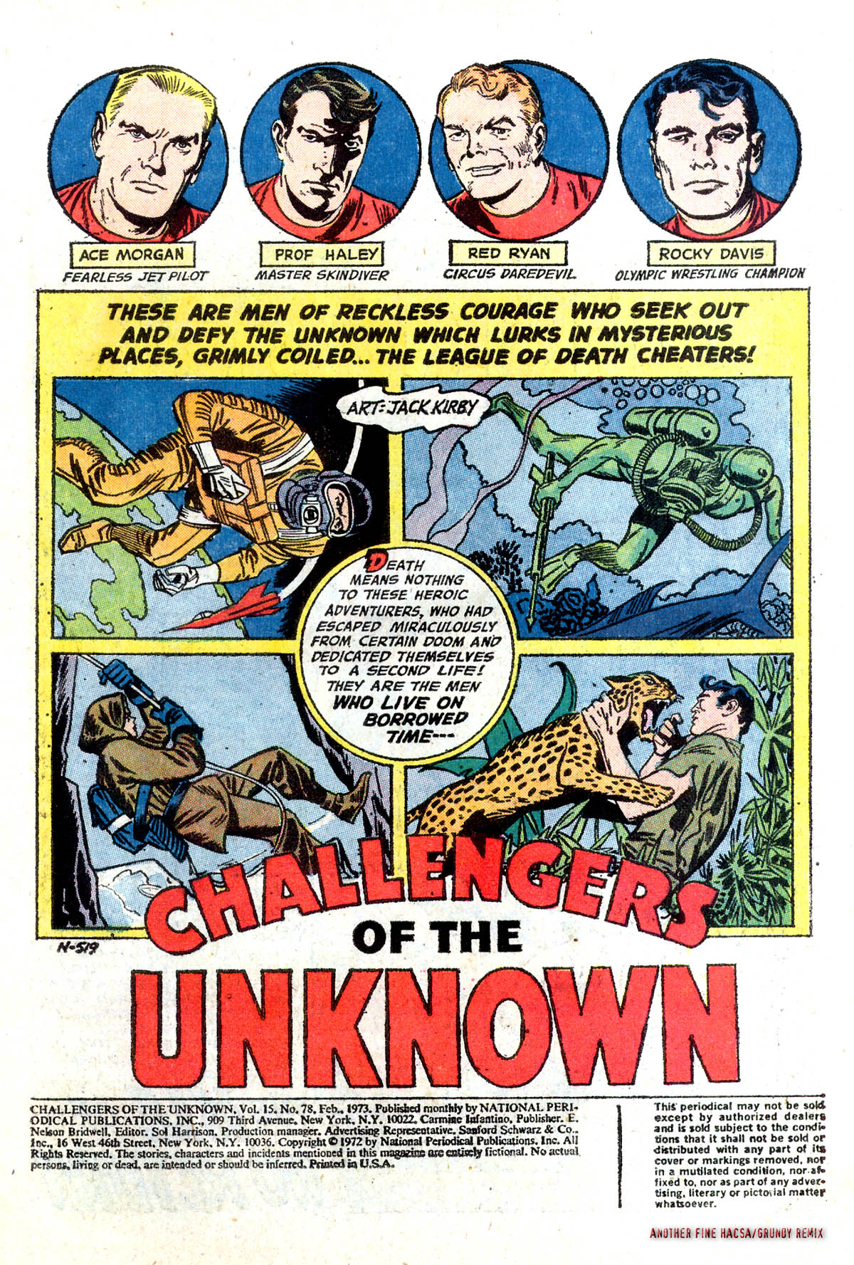 Read online Challengers of the Unknown (1958) comic -  Issue #78 - 2