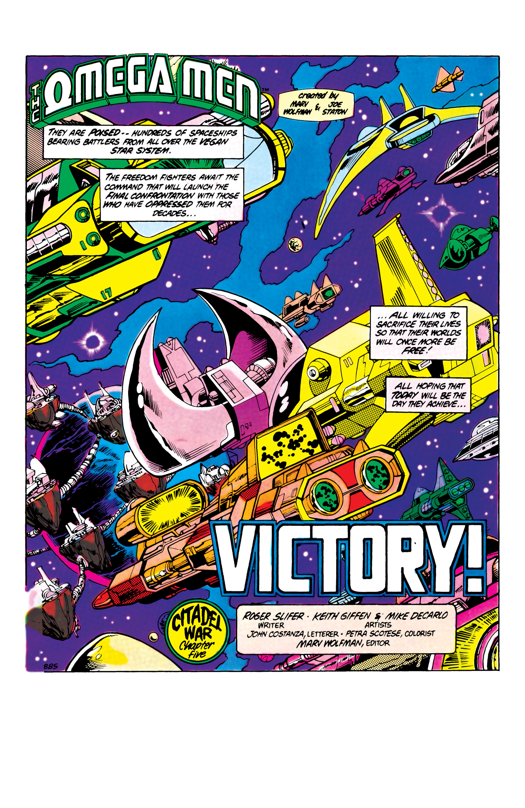 Read online The Omega Men (1983) comic -  Issue #6 - 2
