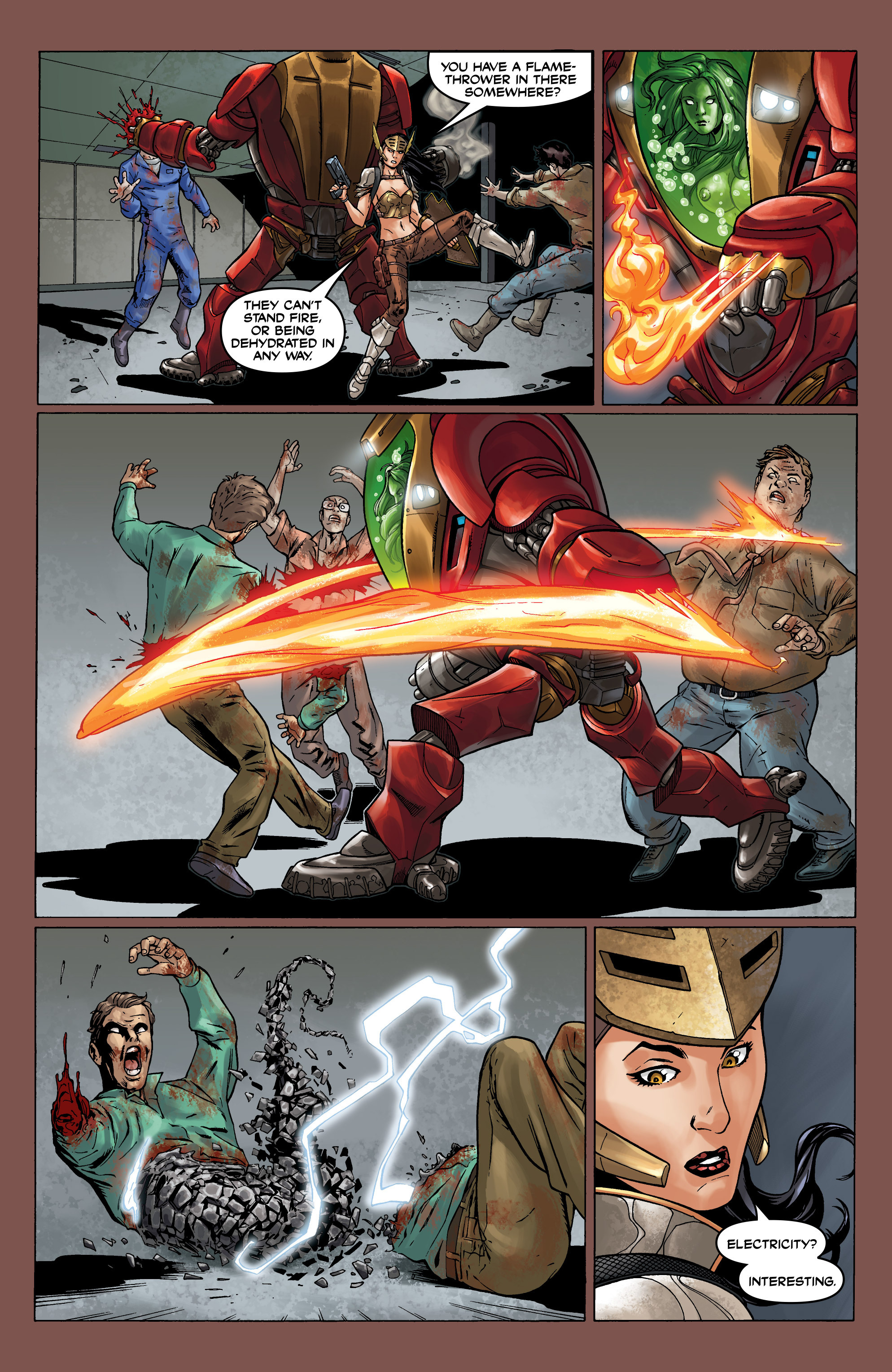 Read online War Goddess comic -  Issue #9 - 11