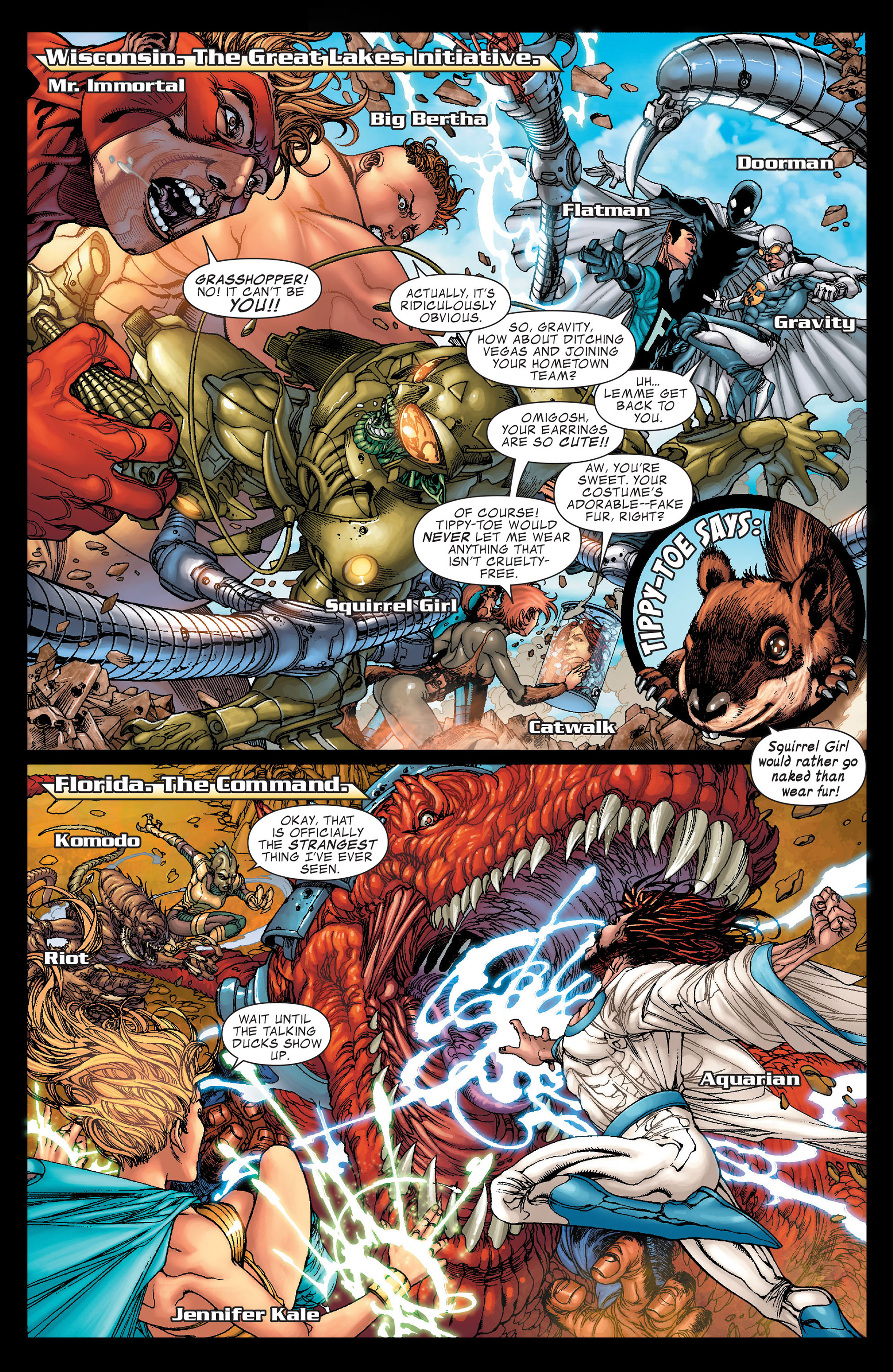 Read online Avengers: The Initiative comic -  Issue #19 - 5
