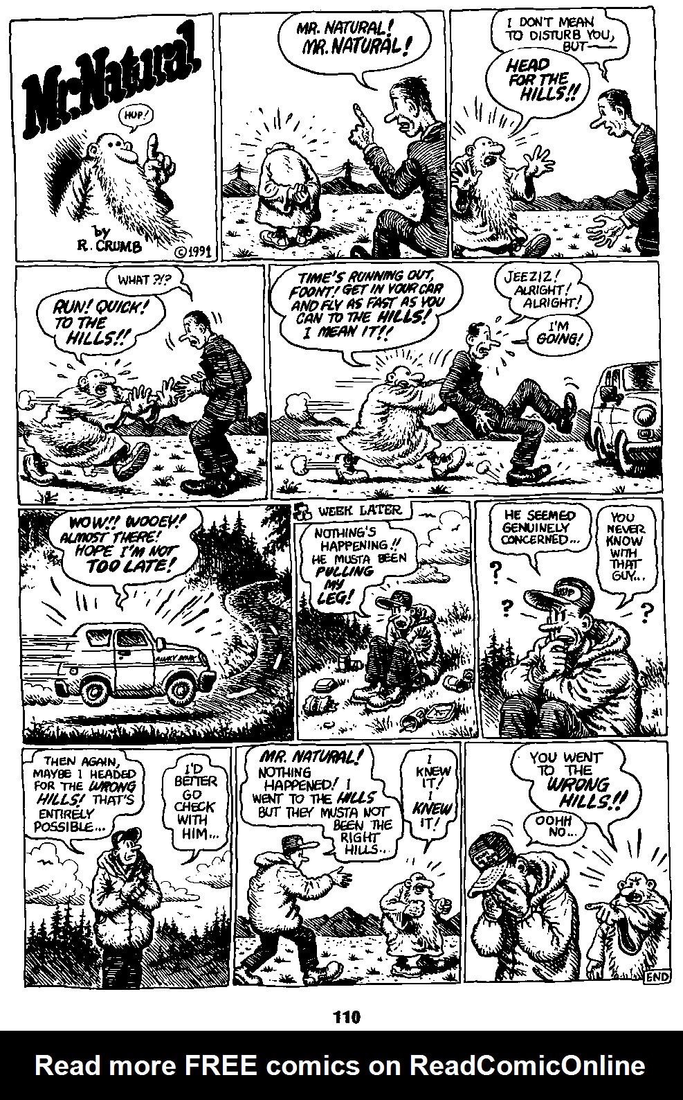 Read online Book of Mr. Natural comic -  Issue # TPB - 110