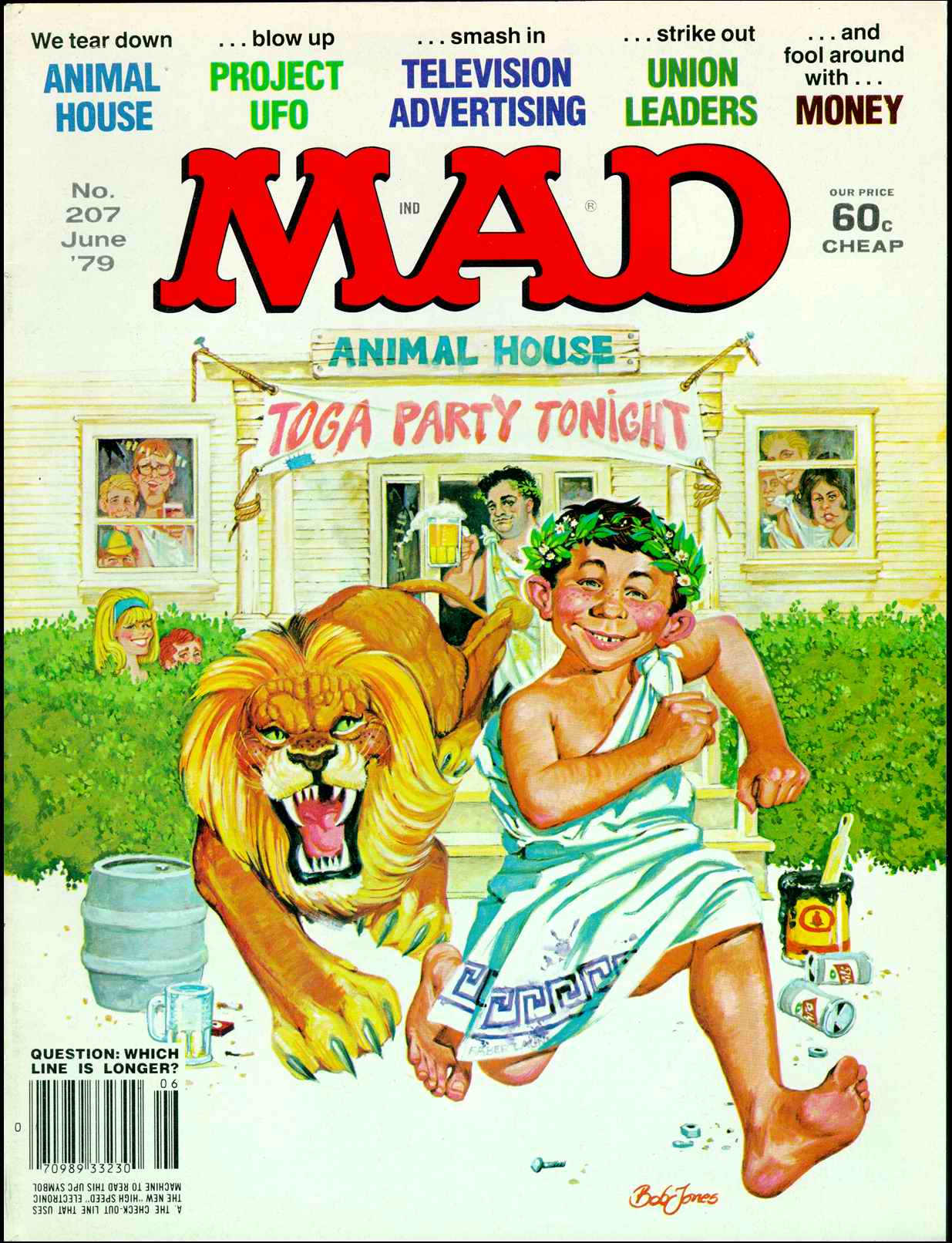 Read online MAD comic -  Issue #207 - 1