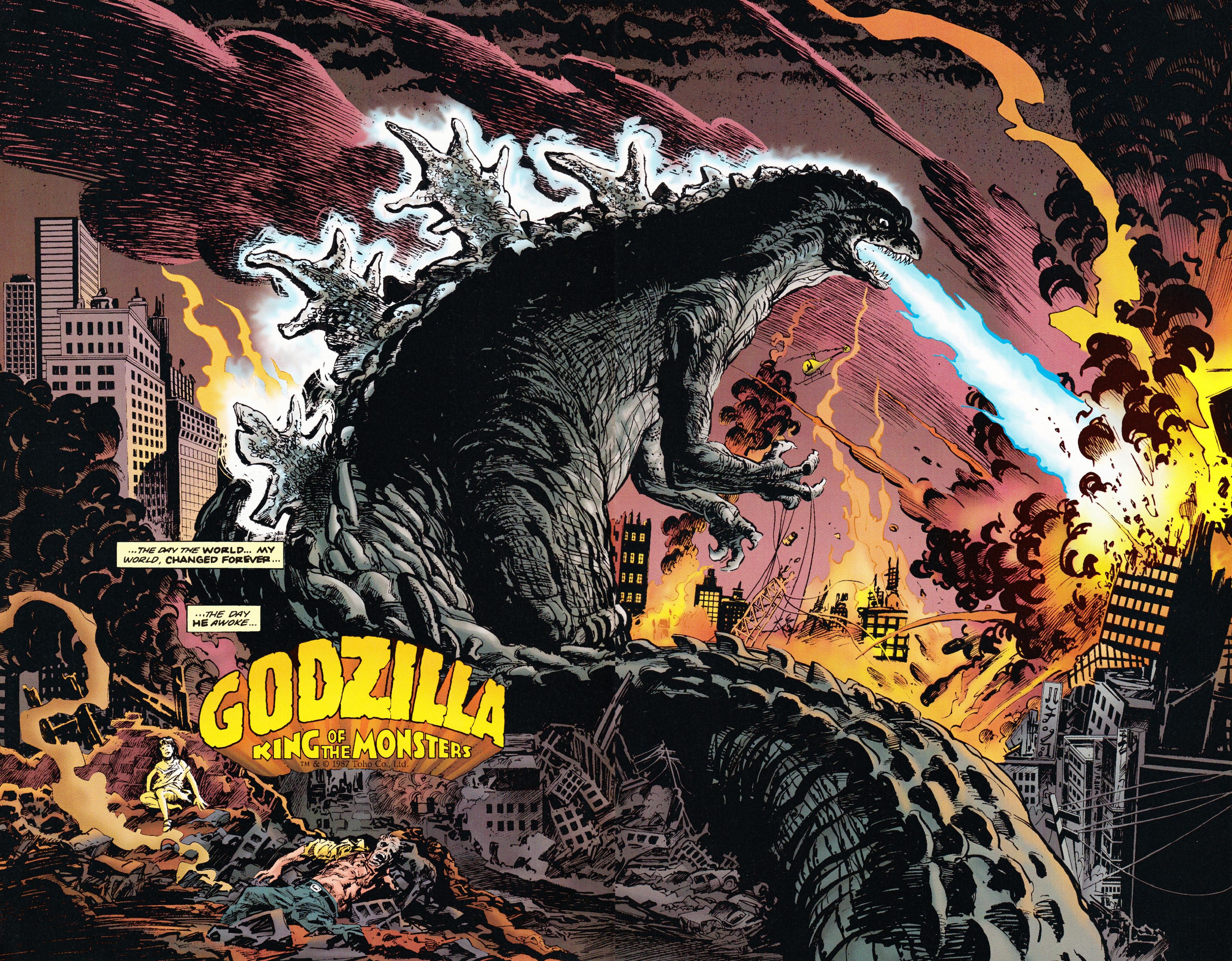 Read online Dark Horse Classics: Godzilla - King of the Monsters comic -  Issue #1 - 4