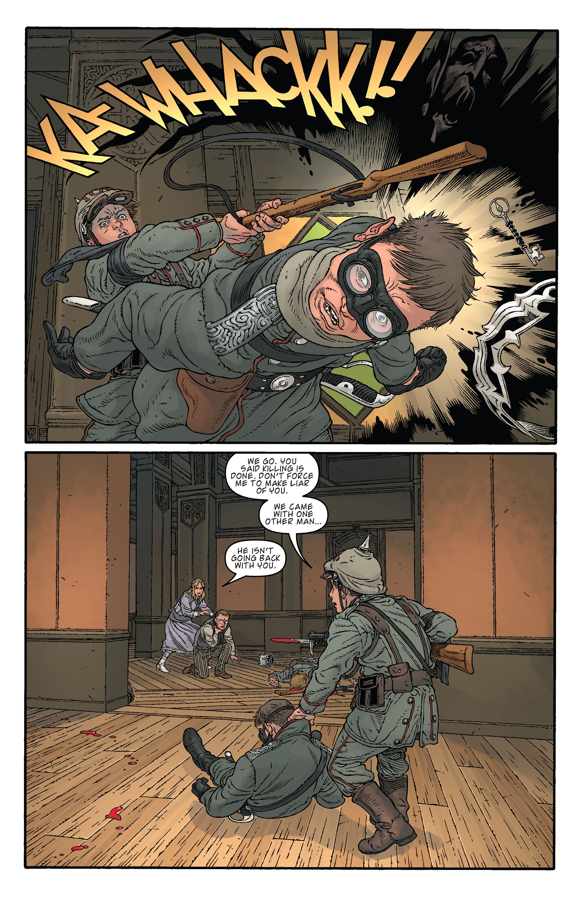Read online Locke & Key: ...In Pale Battalions Go… comic -  Issue #3 - 17