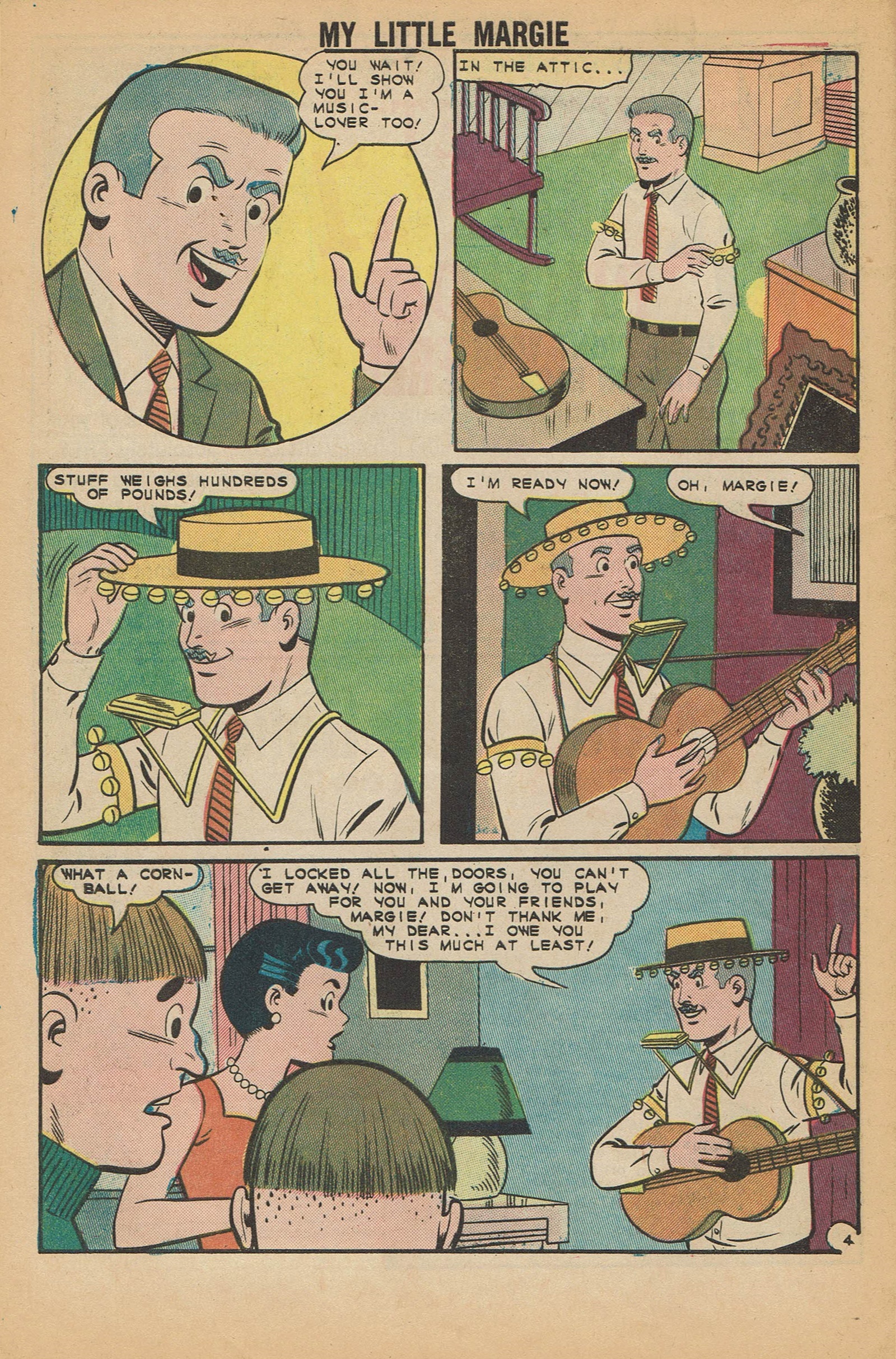 Read online My Little Margie (1954) comic -  Issue #54 - 32