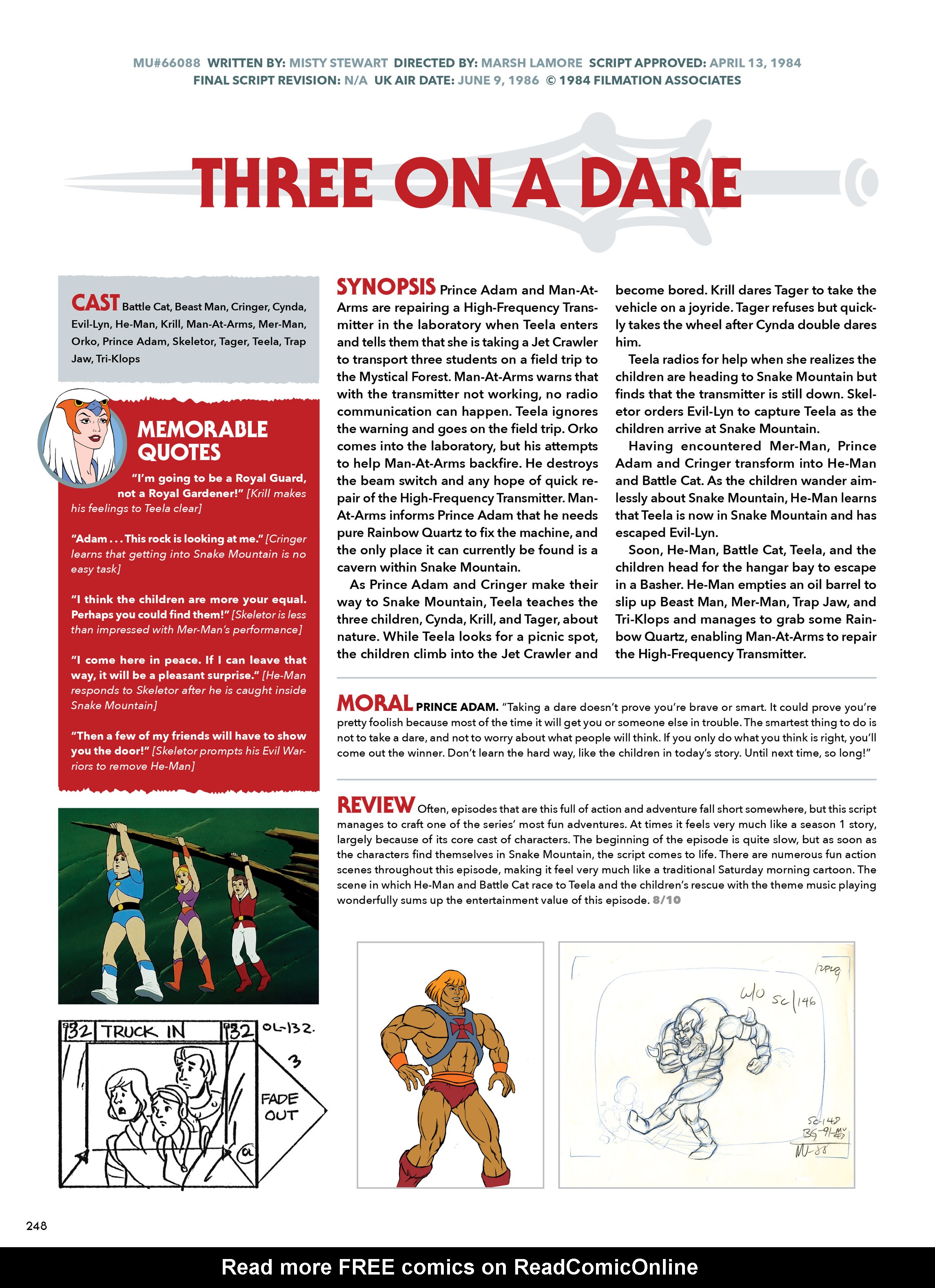 Read online He-Man and She-Ra: A Complete Guide to the Classic Animated Adventures comic -  Issue # TPB (Part 2) - 49