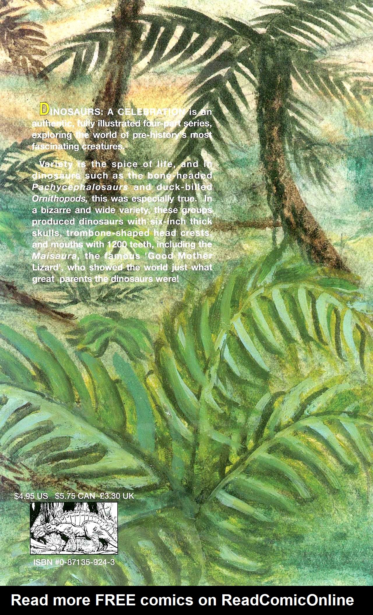Read online Dinosaurs, A Celebration comic -  Issue #3 - 51