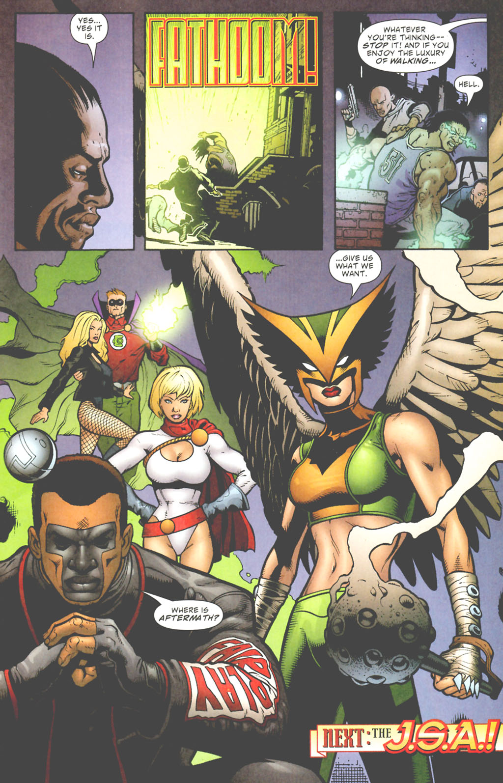Read online Justice League Elite comic -  Issue #5 - 23