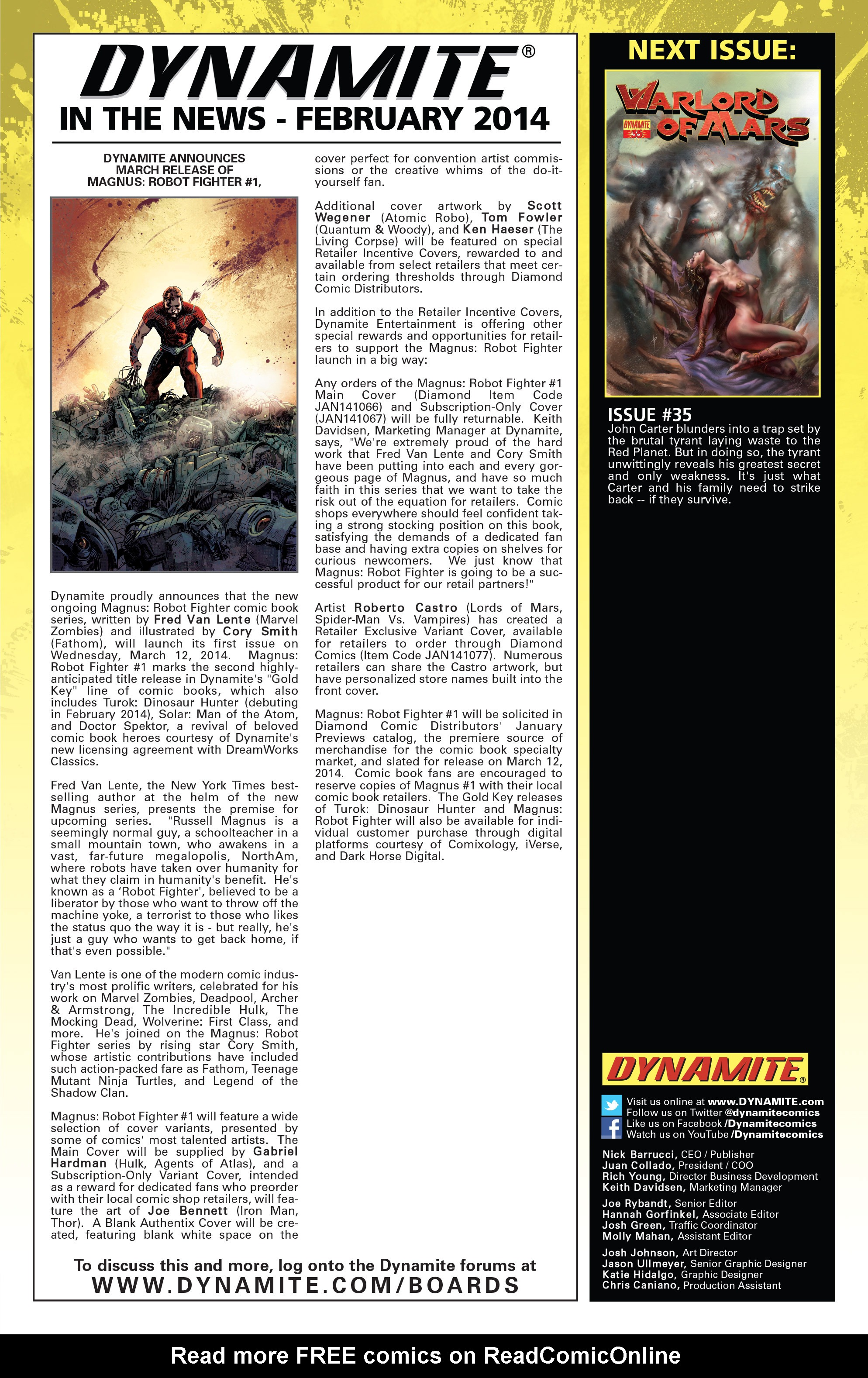 Read online Warlord of Mars comic -  Issue #34 - 26