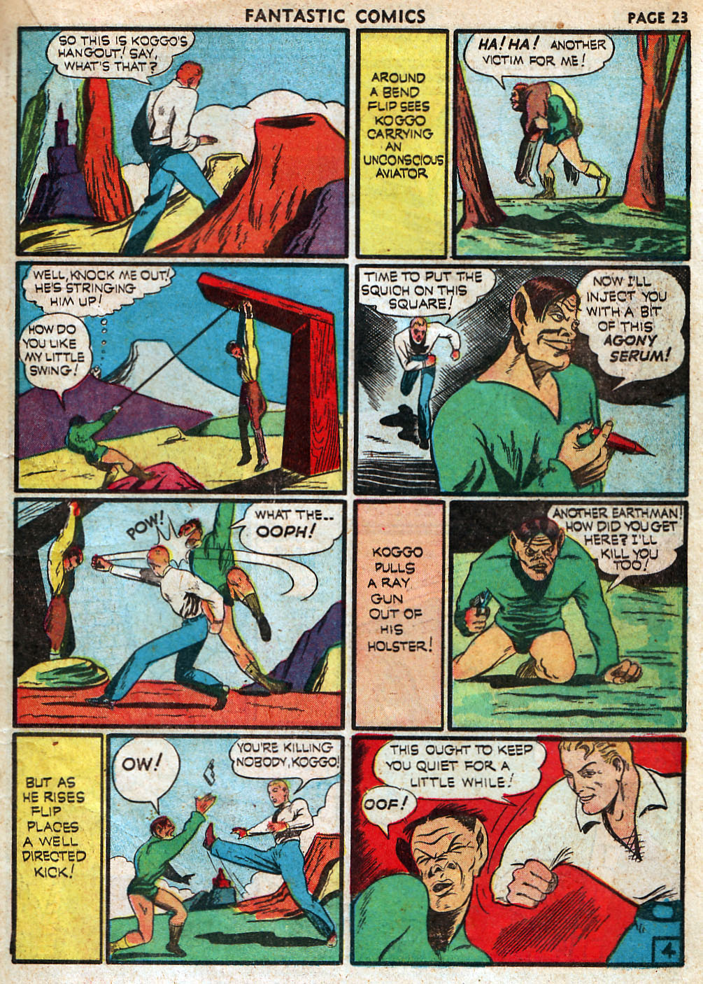 Read online Fantastic Comics comic -  Issue #18 - 25