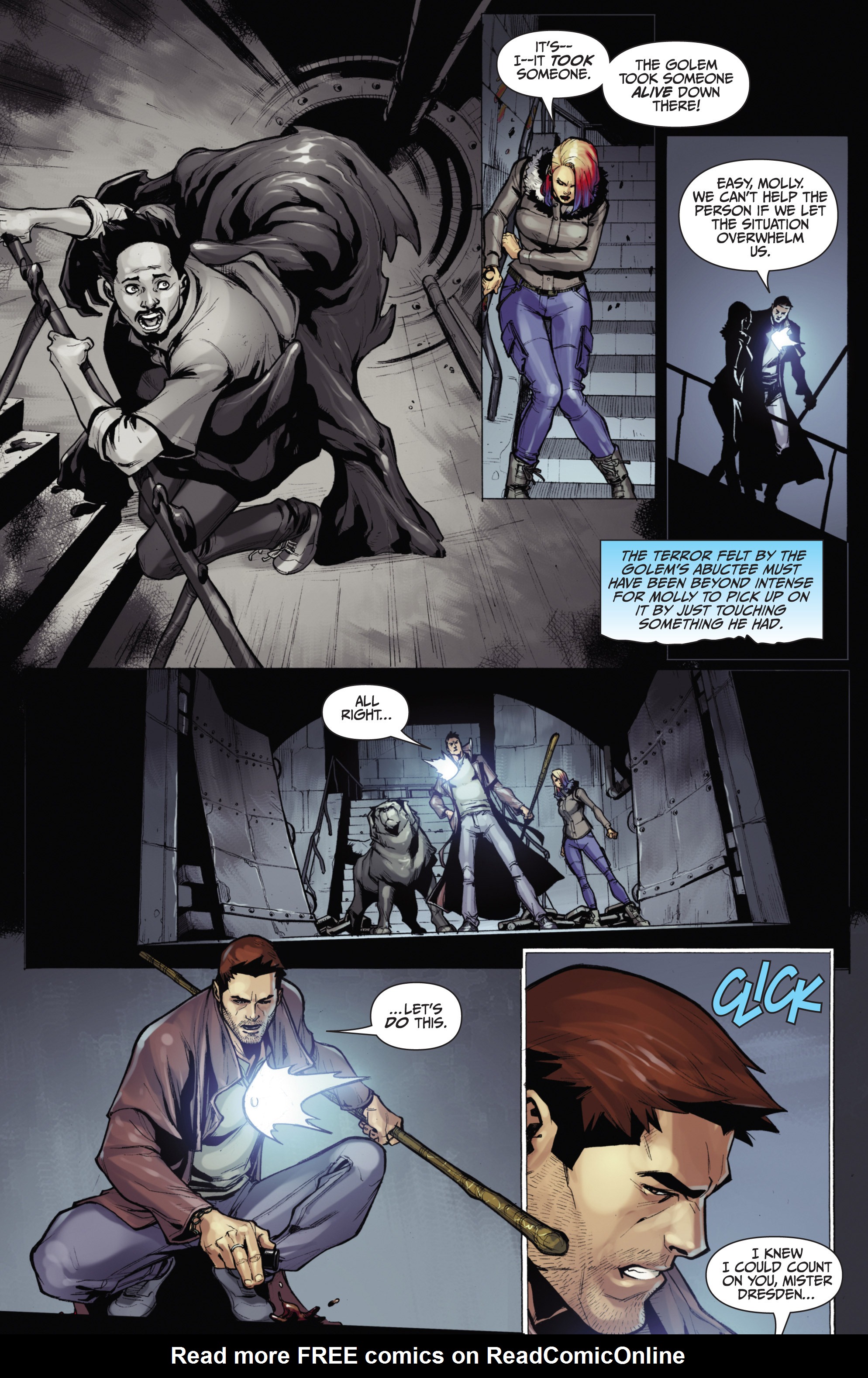 Read online Jim Butcher's The Dresden Files: Down Town comic -  Issue # _TPB - 71