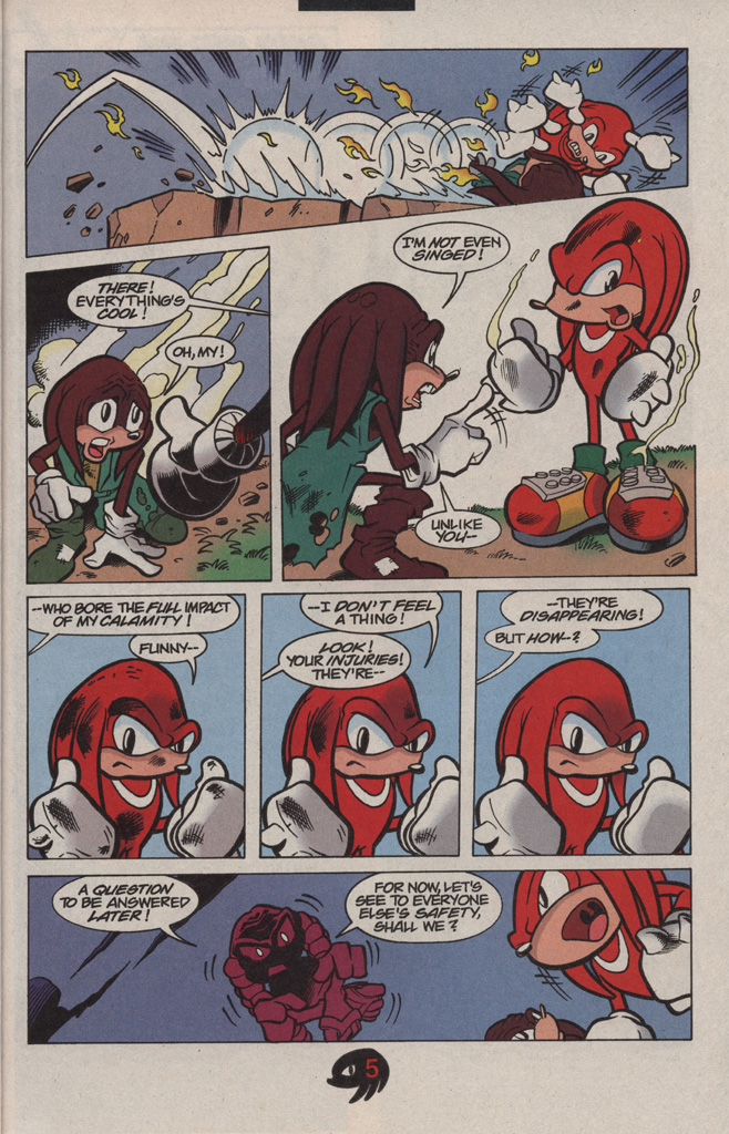 Read online Knuckles the Echidna comic -  Issue #11 - 9