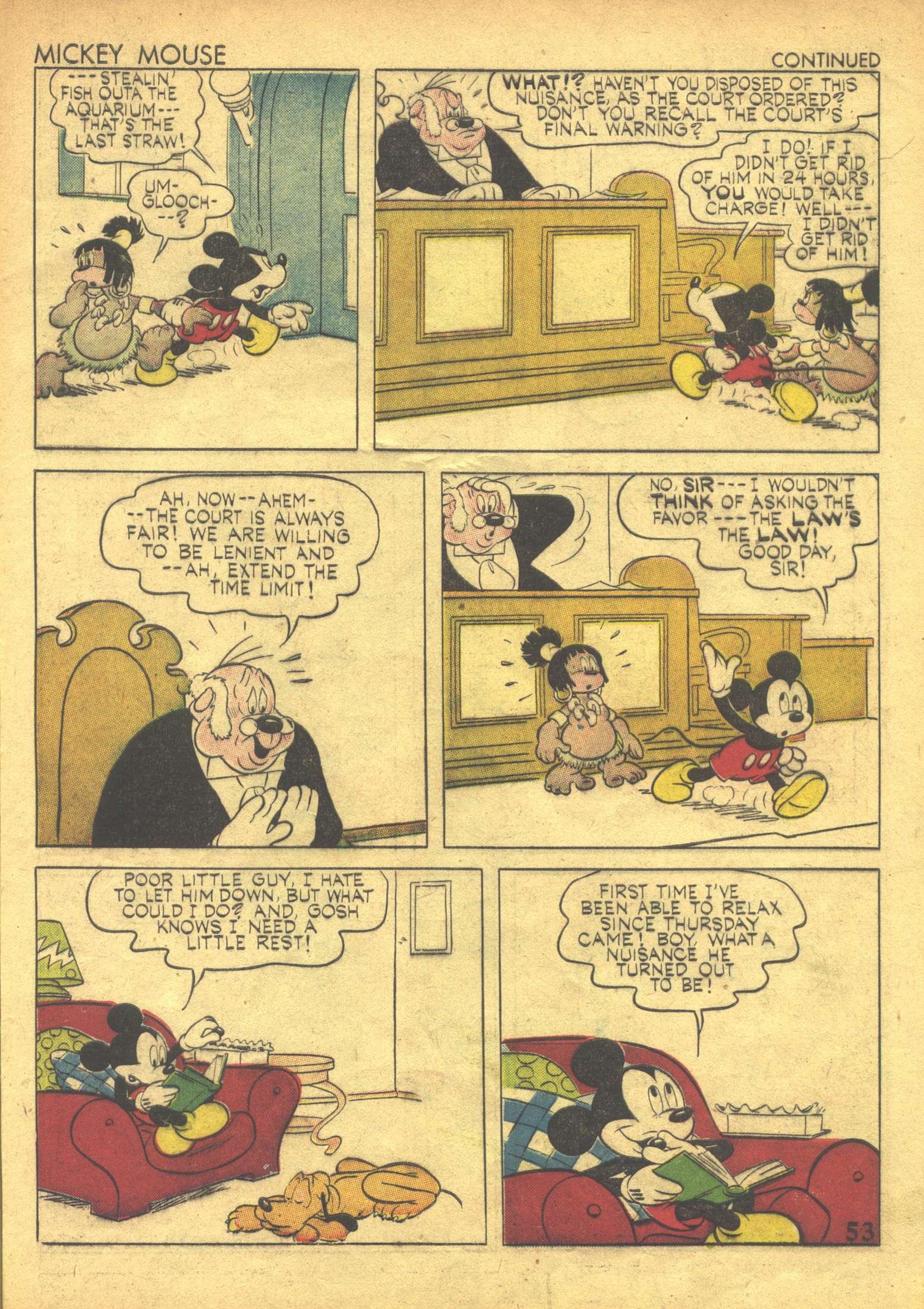Read online Walt Disney's Comics and Stories comic -  Issue #23 - 55