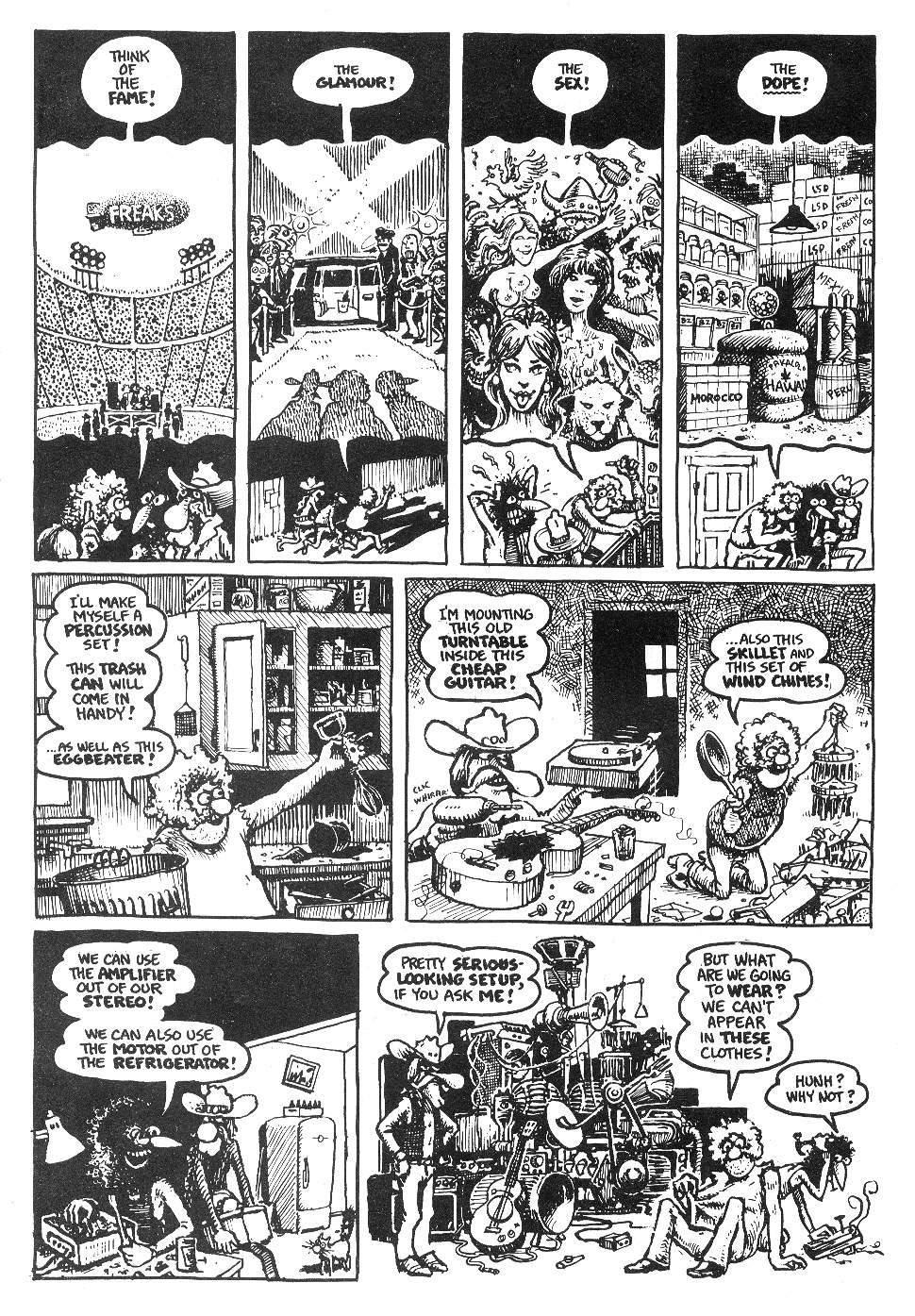 Read online The Fabulous Furry Freak Brothers comic -  Issue #7 - 44