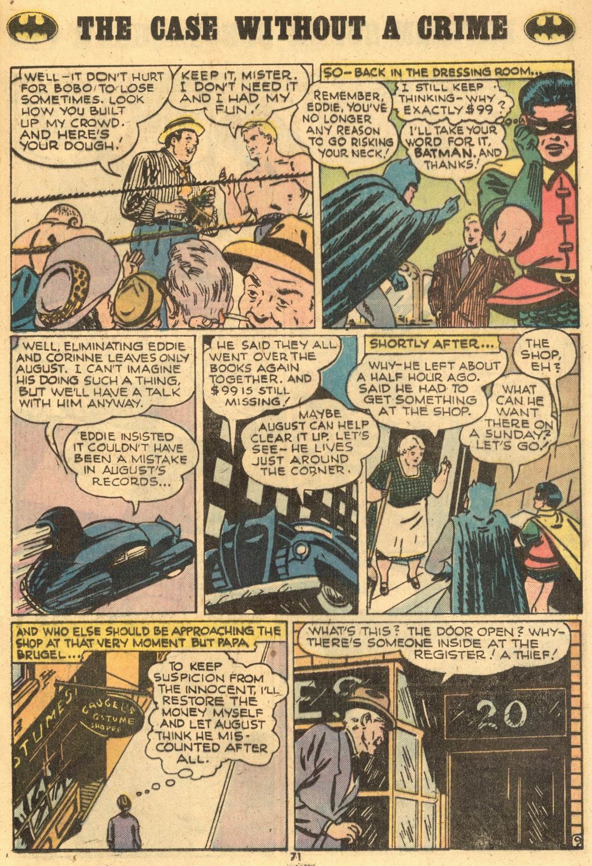 Read online Batman (1940) comic -  Issue #260 - 71
