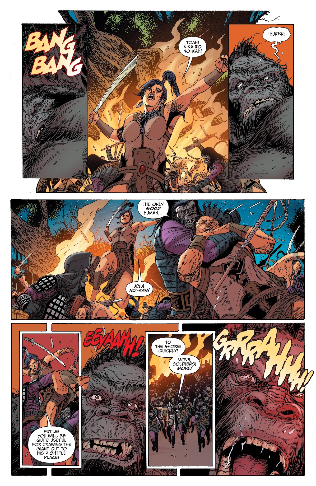 Read online Kong on the Planet of the Apes comic -  Issue #3 - 15