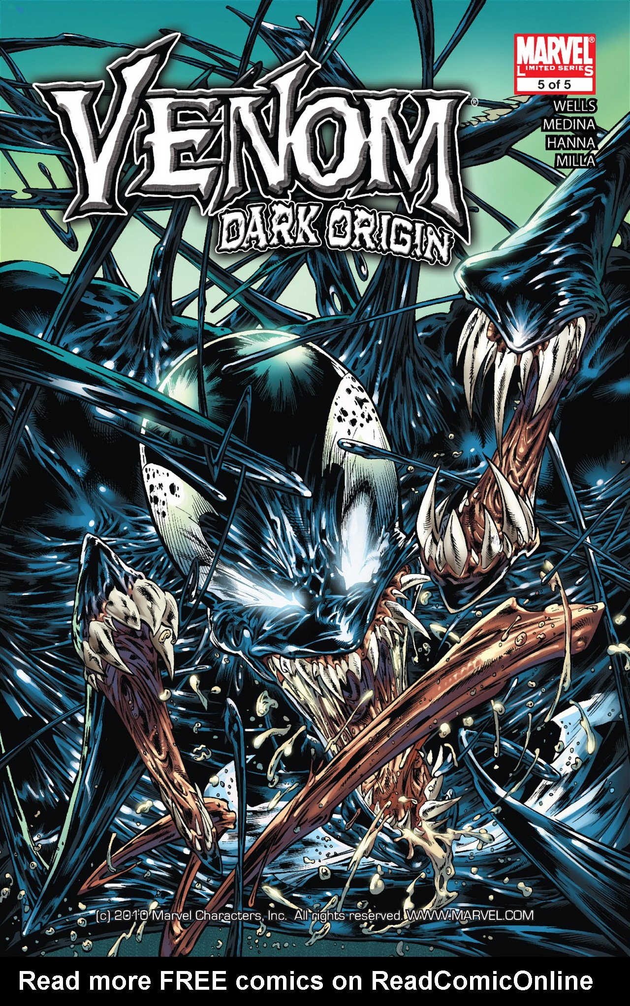 Read online Venom: Dark Origin comic -  Issue #5 - 1