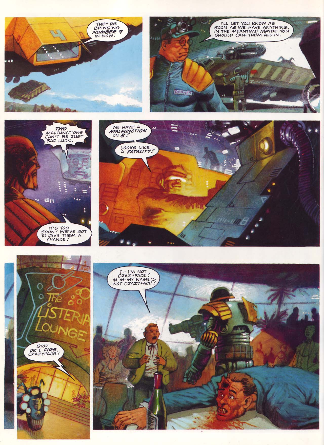 Read online Judge Dredd: Mechanismo comic -  Issue # TPB - 45