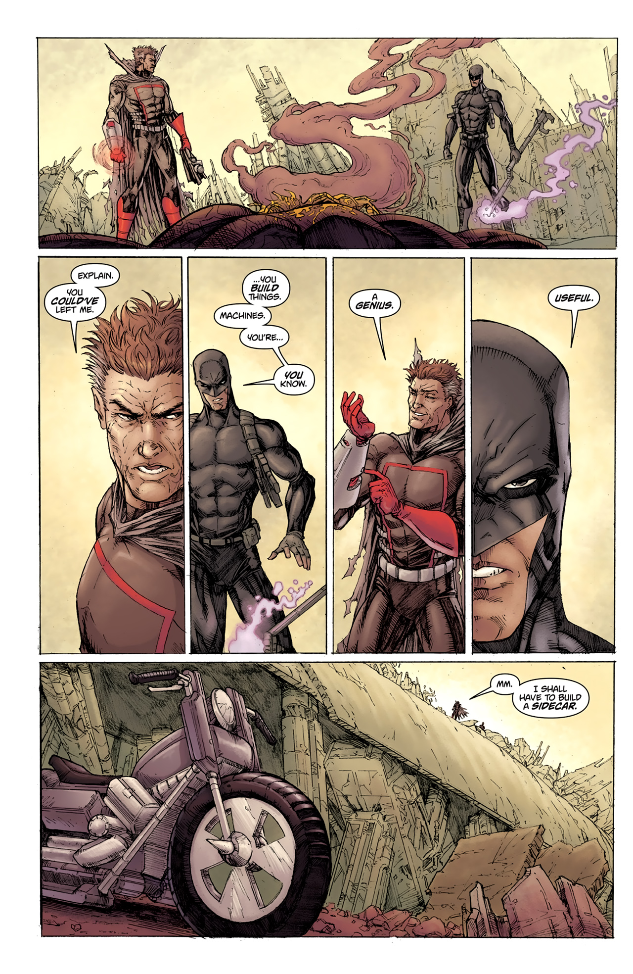 Read online Extermination comic -  Issue #5 - 21