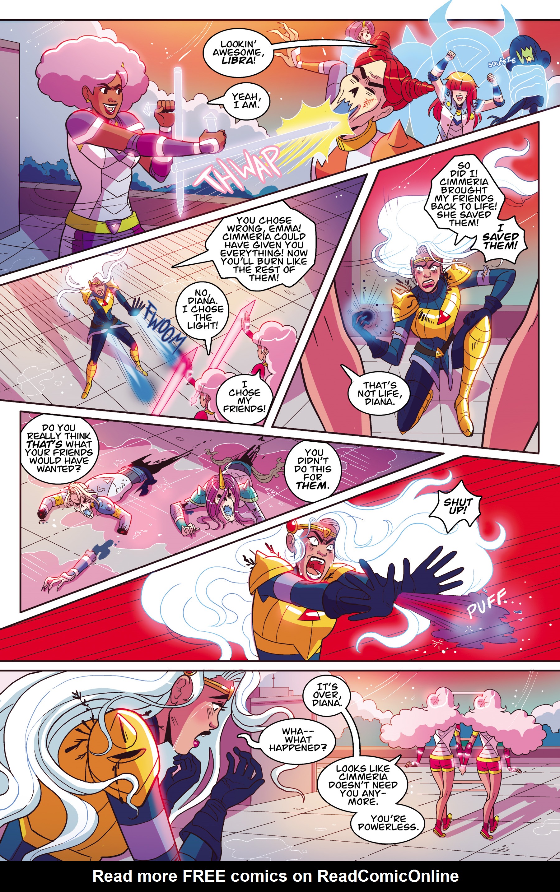 Read online Zodiac Starforce comic -  Issue #4 - 17