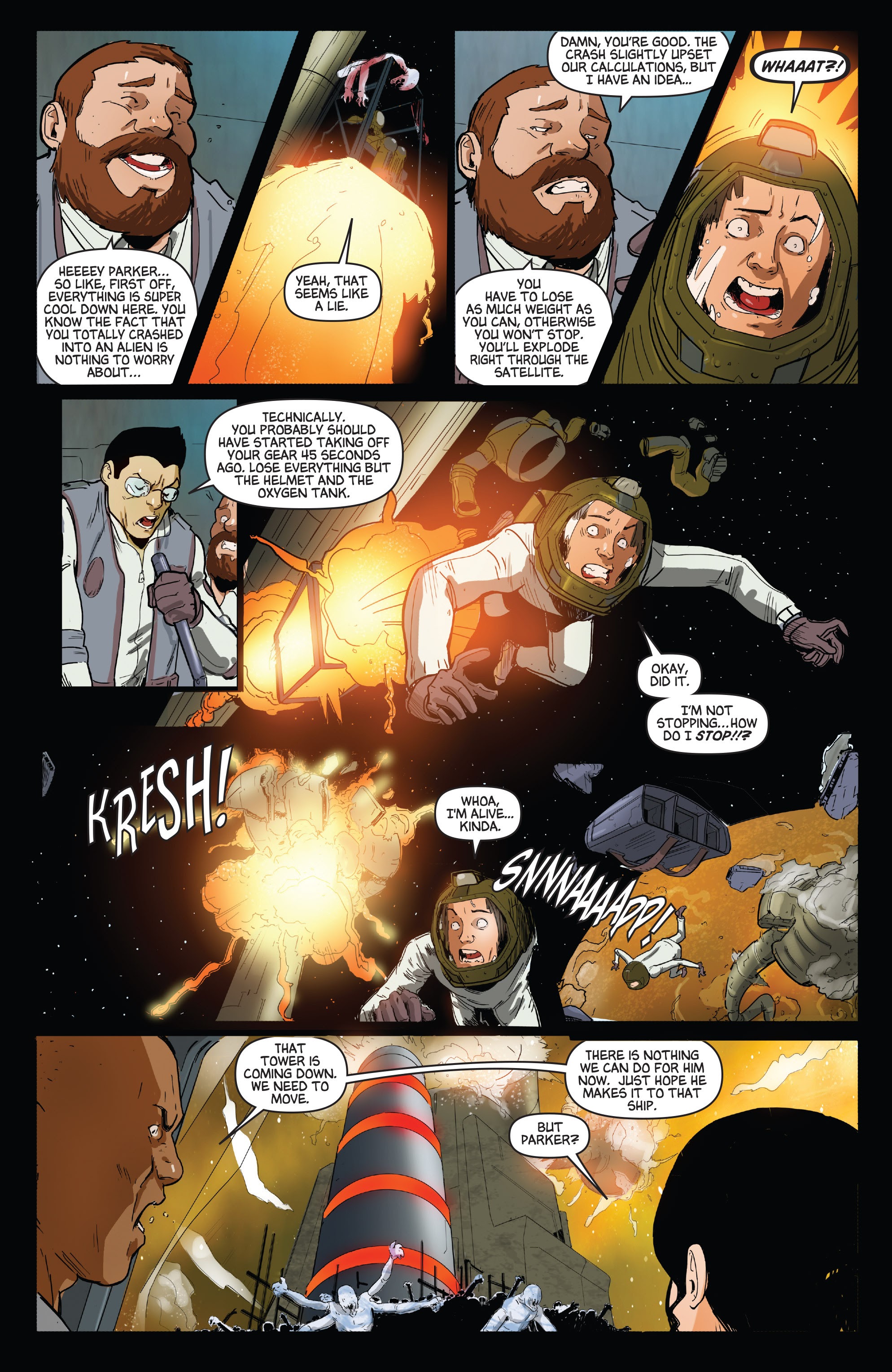 Read online Aliens vs. Parker comic -  Issue # _TPB - 89