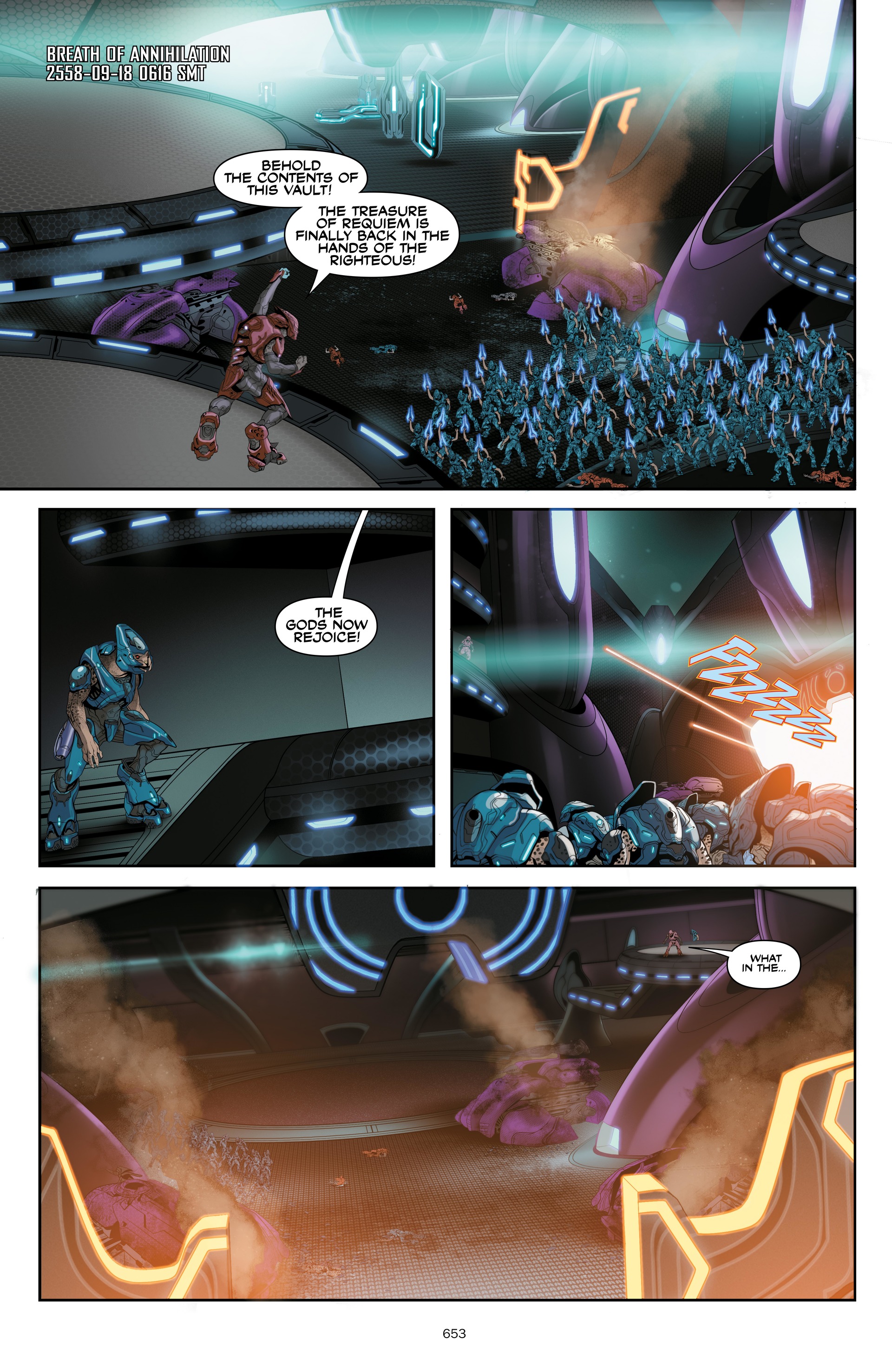 Read online Halo: Initiation and Escalation comic -  Issue # TPB (Part 7) - 45
