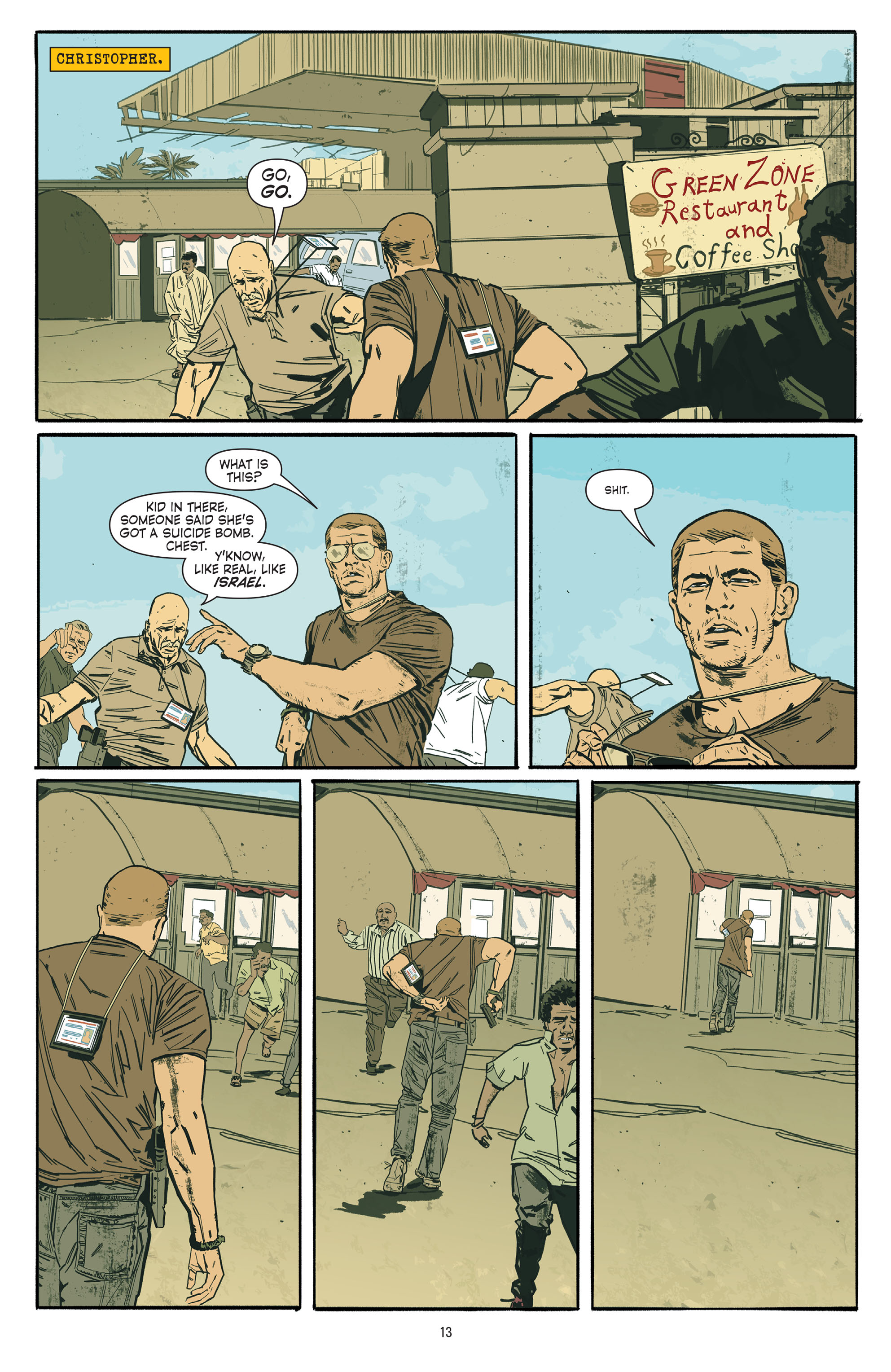 Read online The Sheriff of Babylon comic -  Issue # _The Deluxe Edition (Part 1) - 11