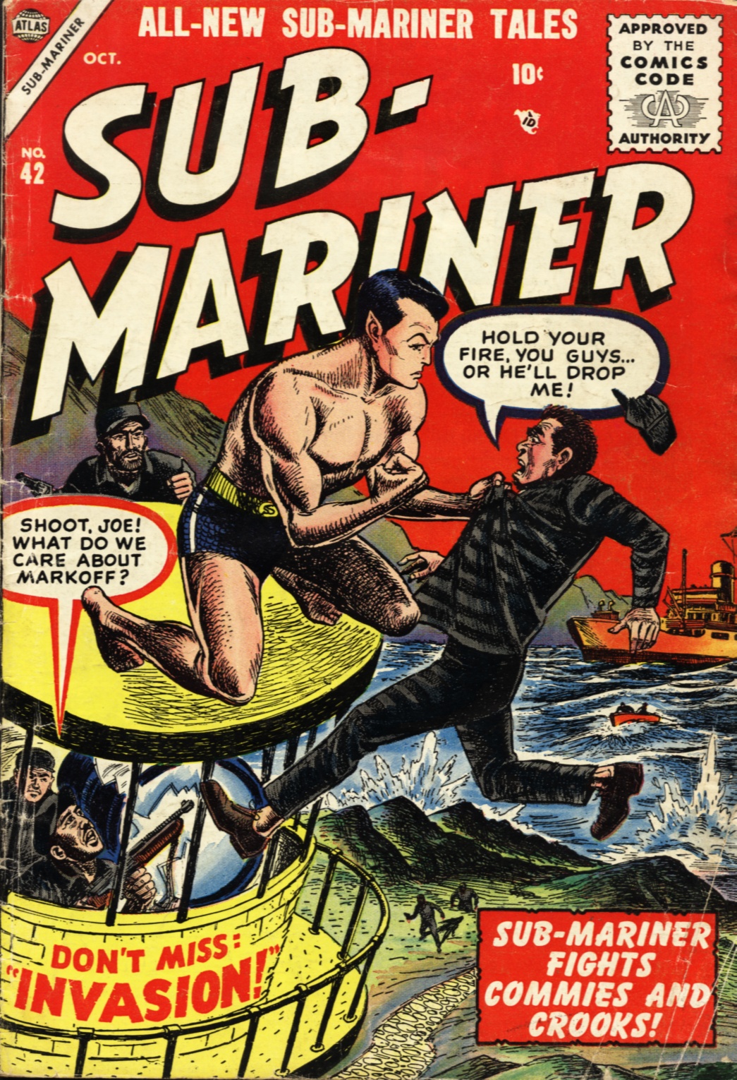 Read online Sub-Mariner Comics comic -  Issue #42 - 1