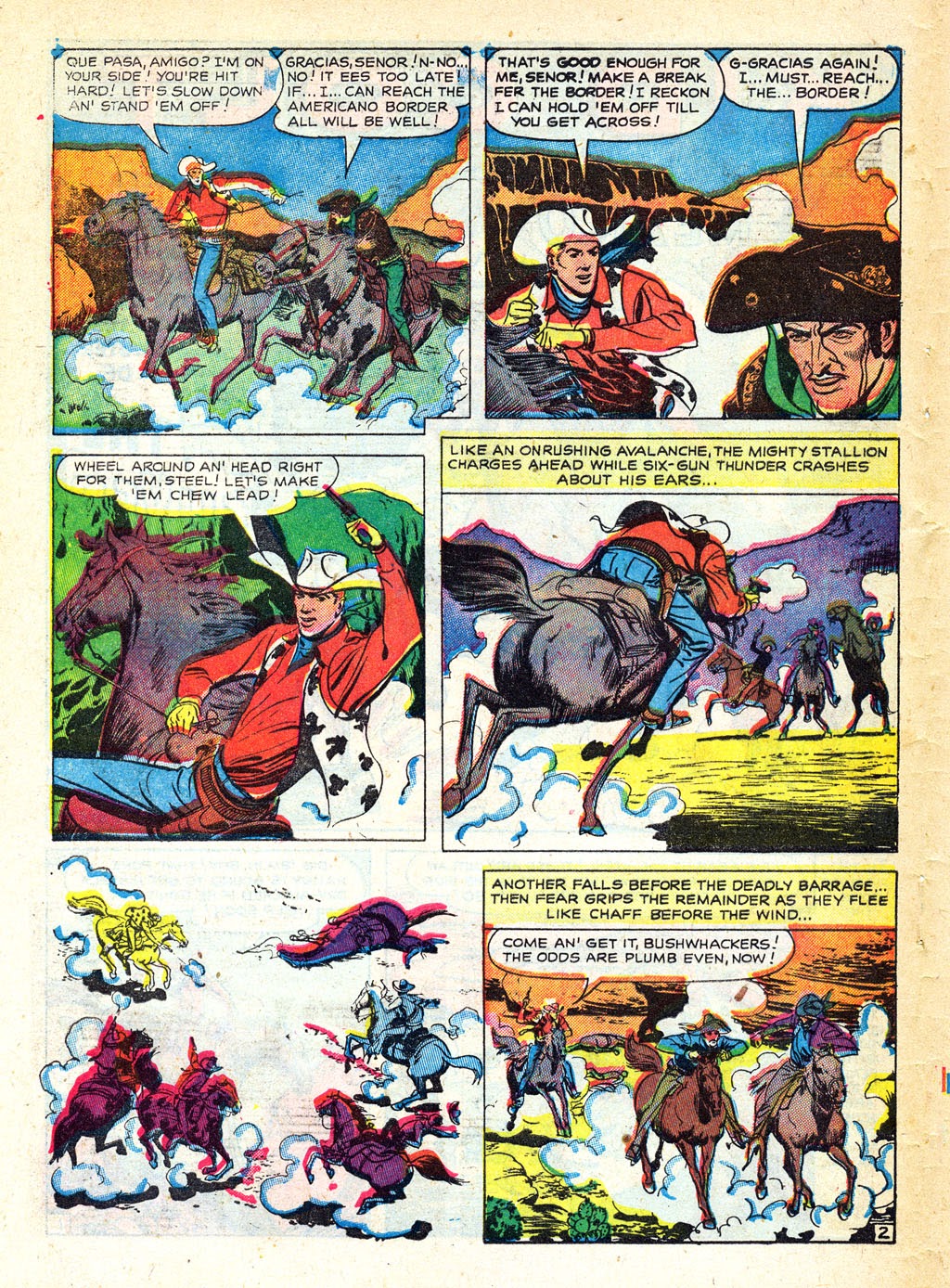 Read online Two Gun Western (1950) comic -  Issue #11 - 3