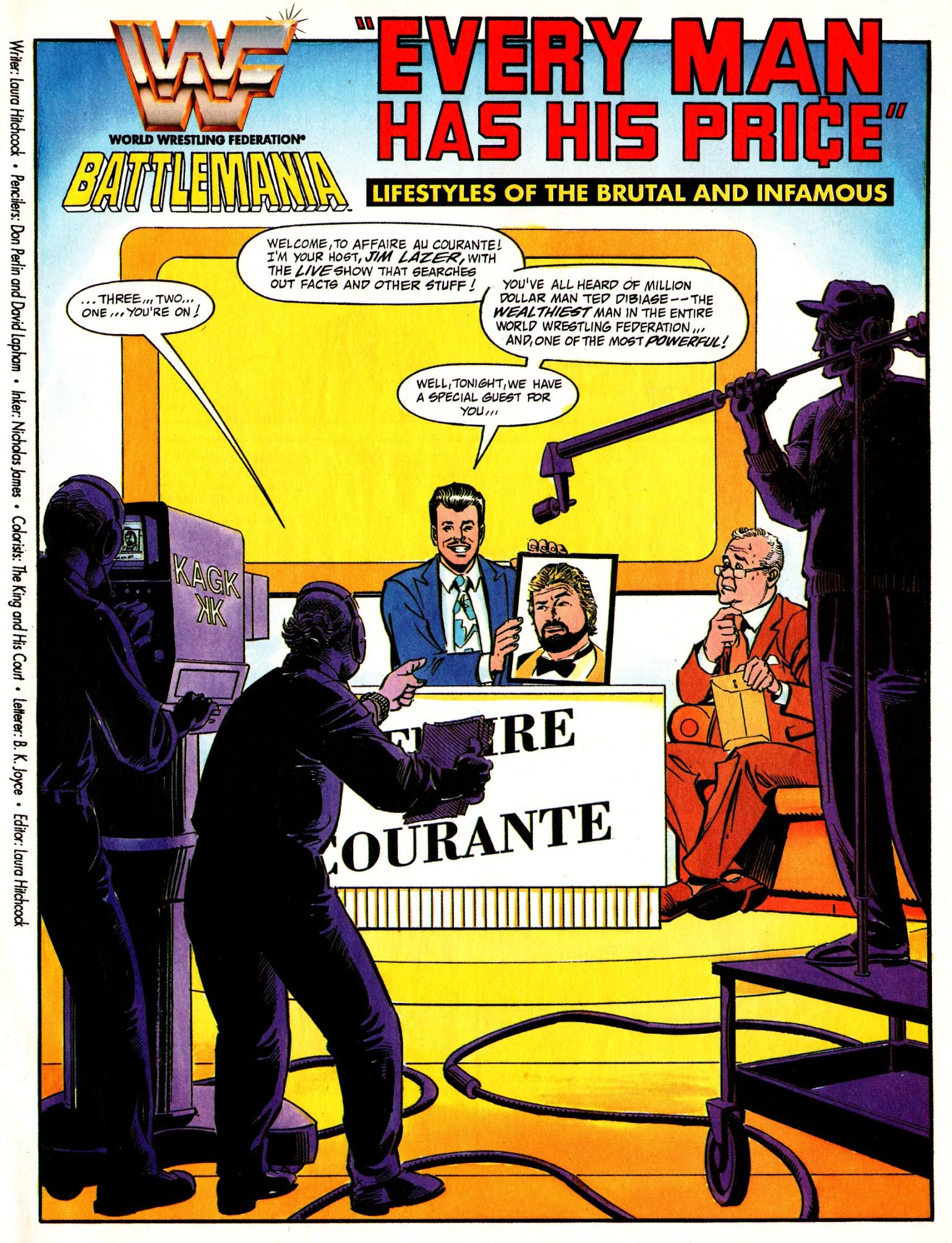 Read online WWF Battlemania comic -  Issue #1 - 47