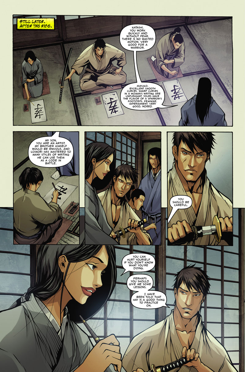 Read online Samurai's Blood comic -  Issue #1 - 19