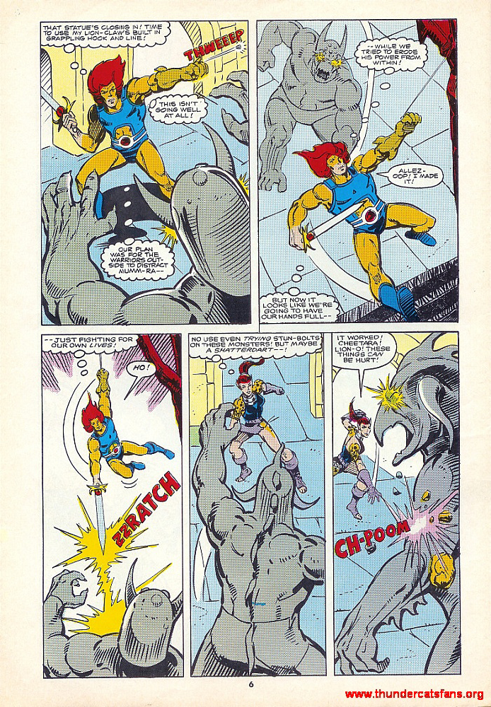 Read online ThunderCats (1987) comic -  Issue #8 - 6