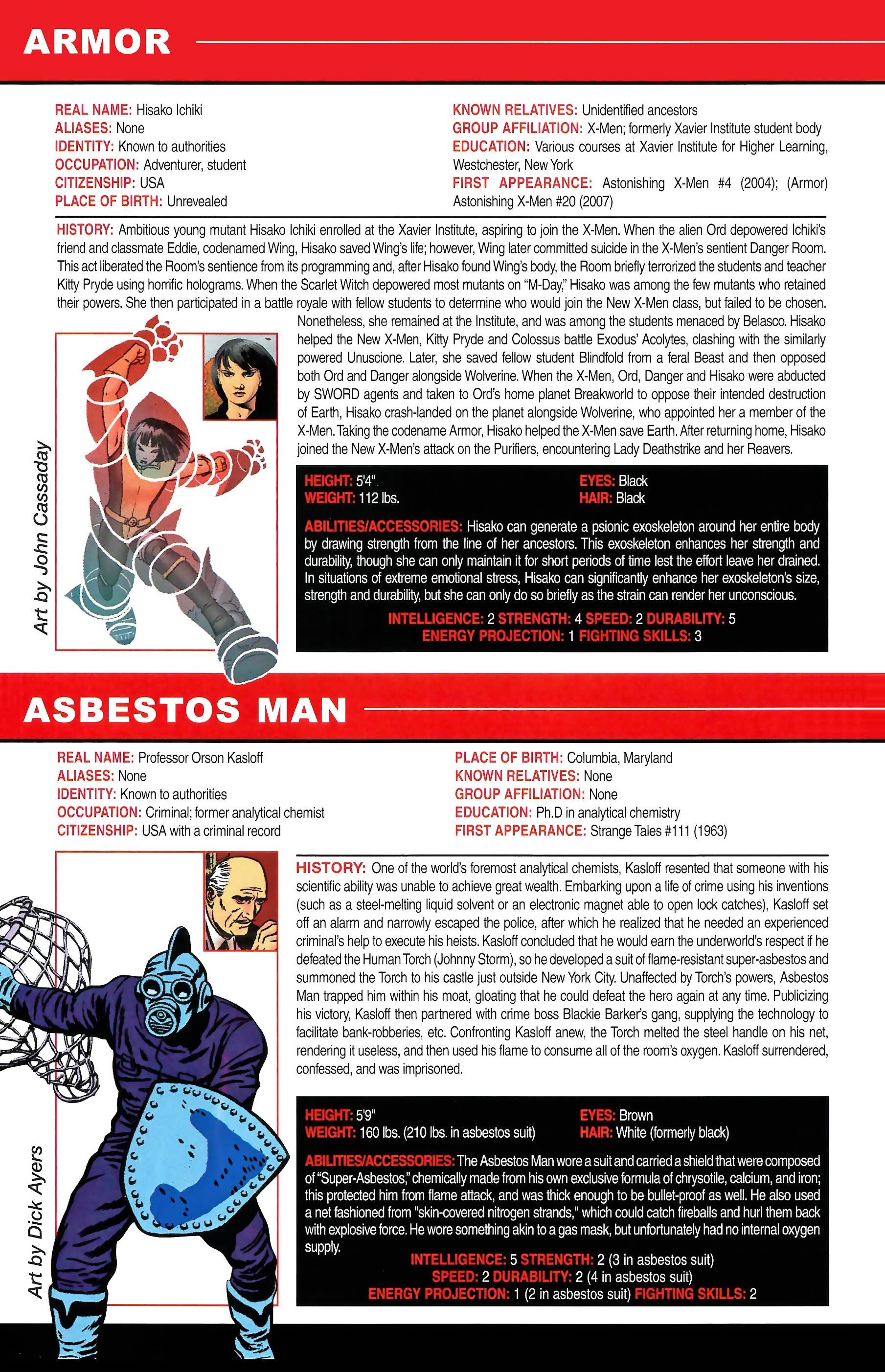 Read online Official Handbook of the Marvel Universe A to Z comic -  Issue # TPB 1 (Part 2) - 48