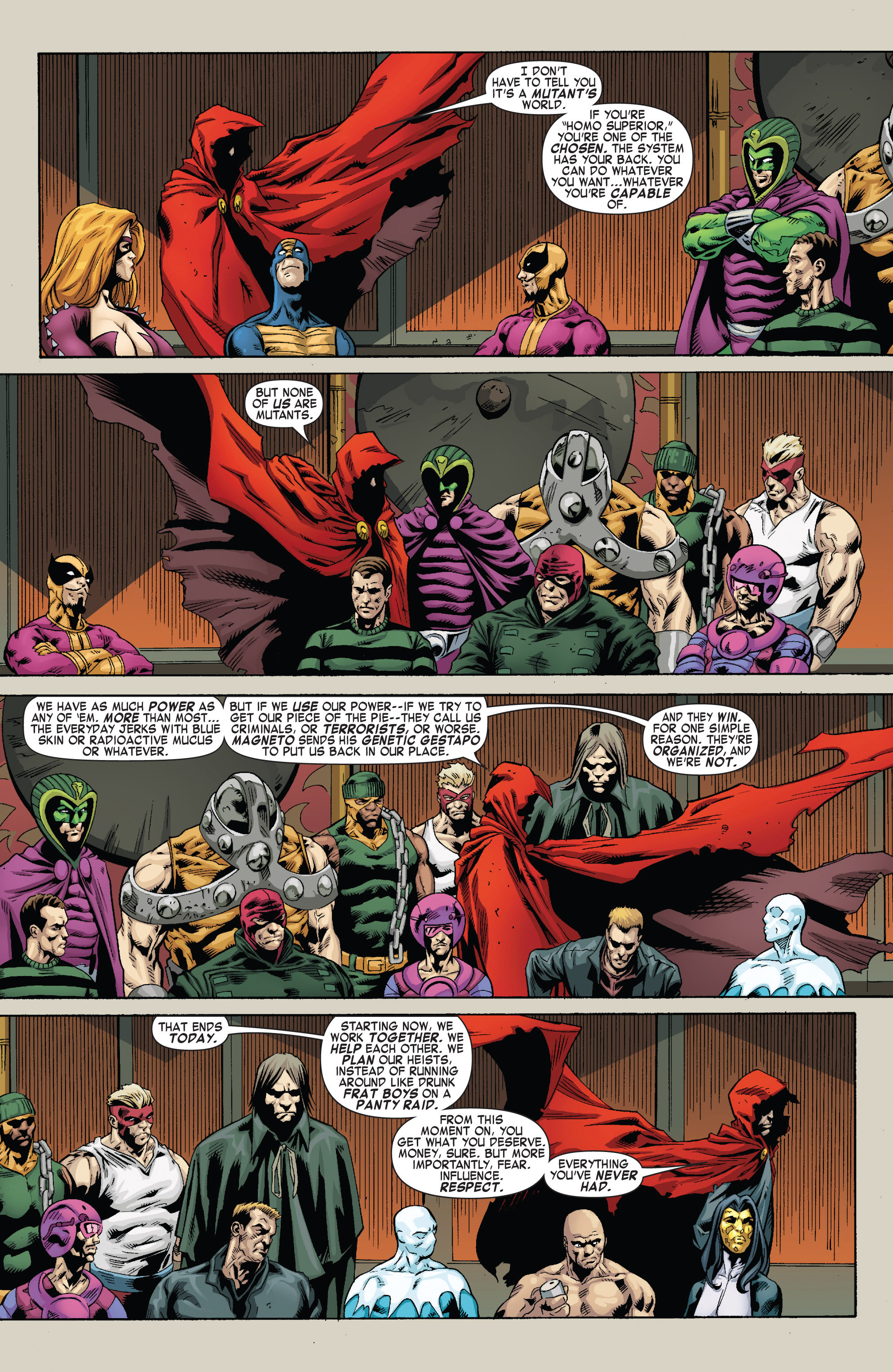 Read online House of M: Masters of Evil comic -  Issue #1 - 5