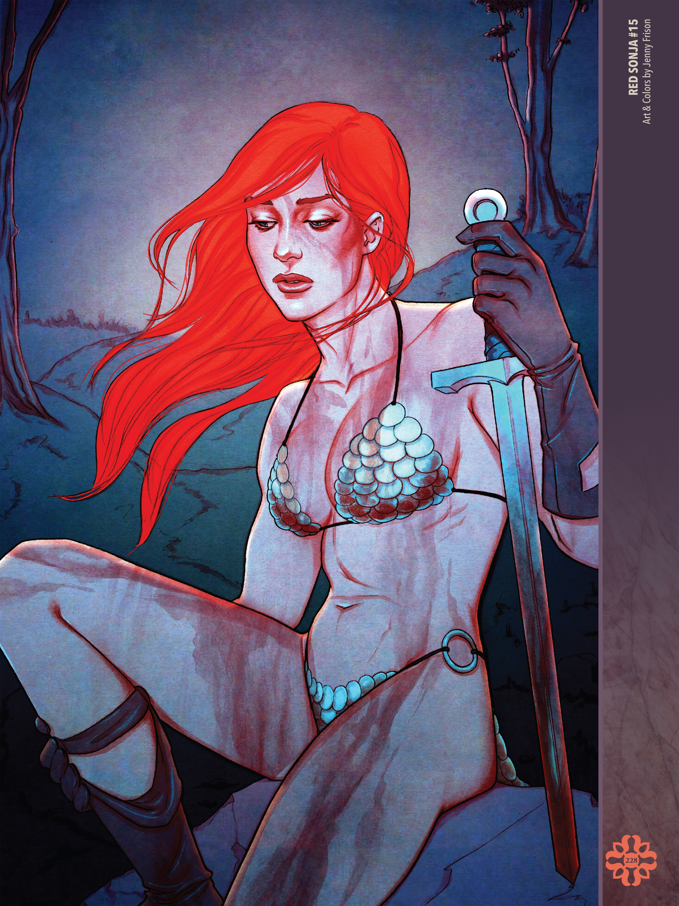 Read online The Art of Red Sonja comic -  Issue # TPB 2 (Part 3) - 29