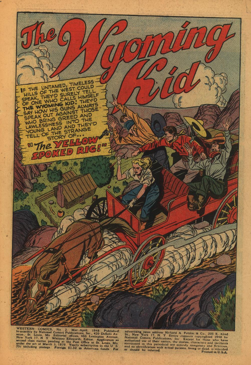 Read online Western Comics comic -  Issue #2 - 3