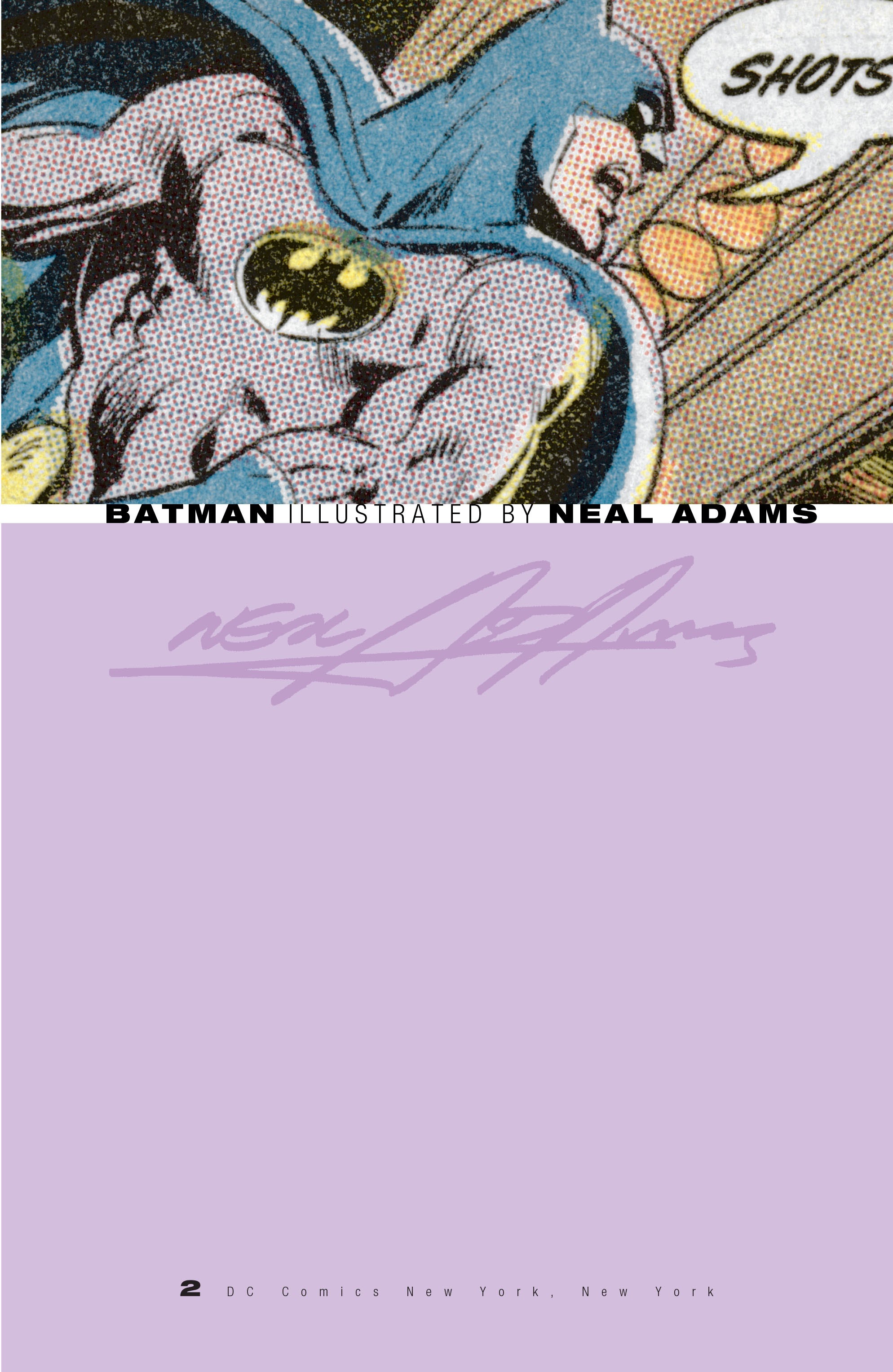 Read online Batman Illustrated by Neal Adams comic -  Issue # TPB 2 (Part 1) - 2