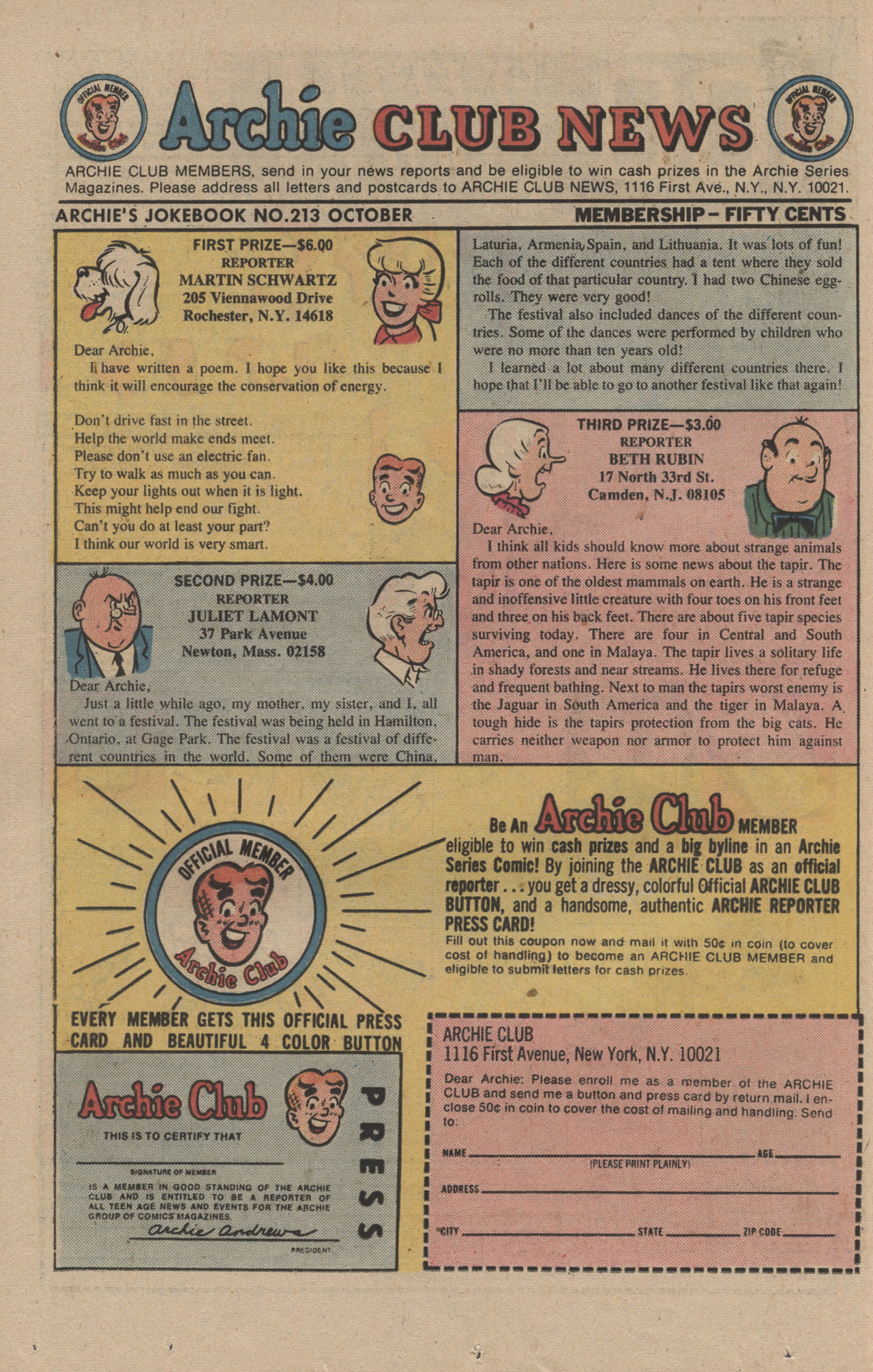Read online Archie's Joke Book Magazine comic -  Issue #213 - 26