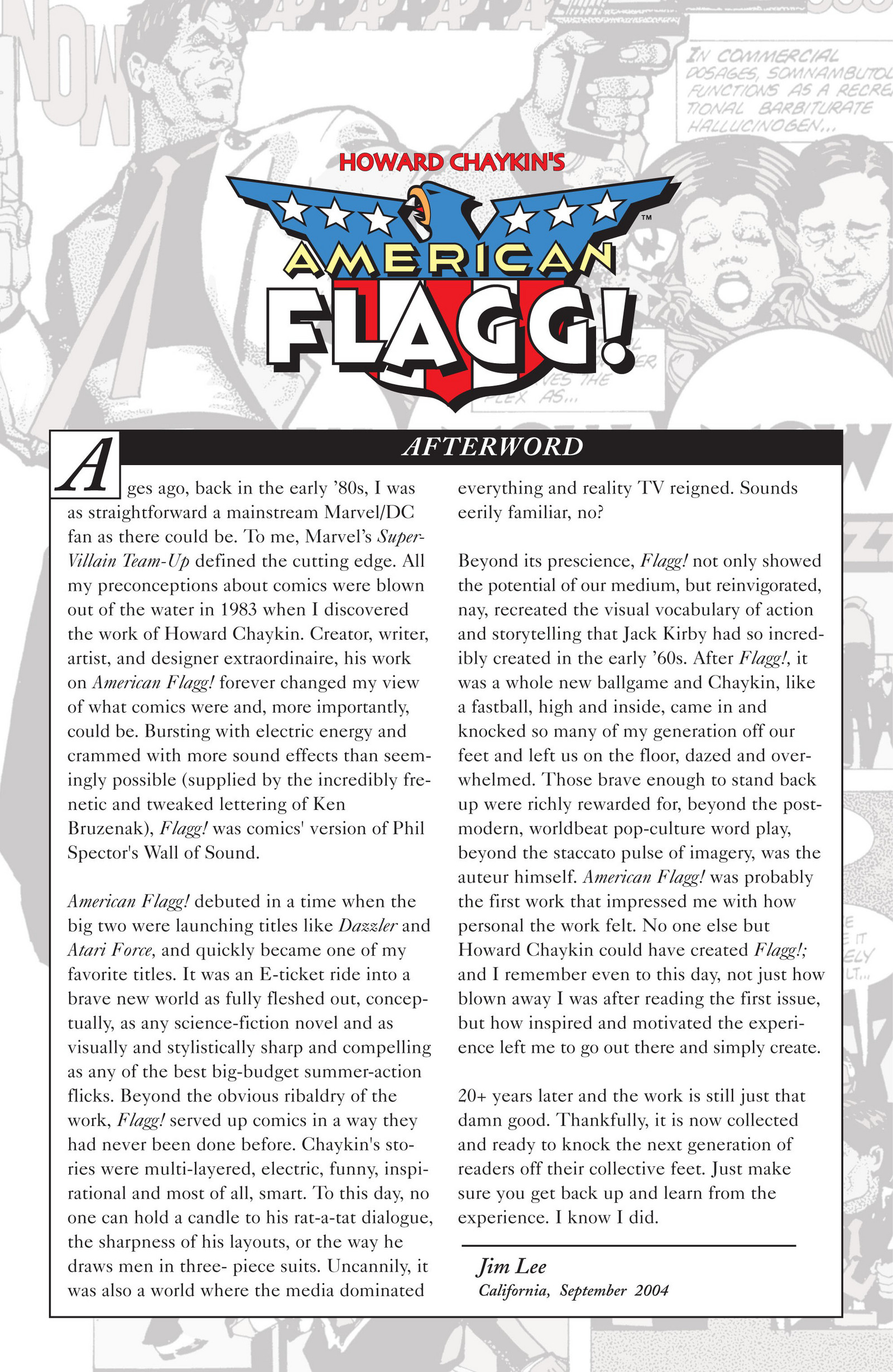 Read online American Flagg! comic -  Issue # _Definitive Collection (Part 4) - 95