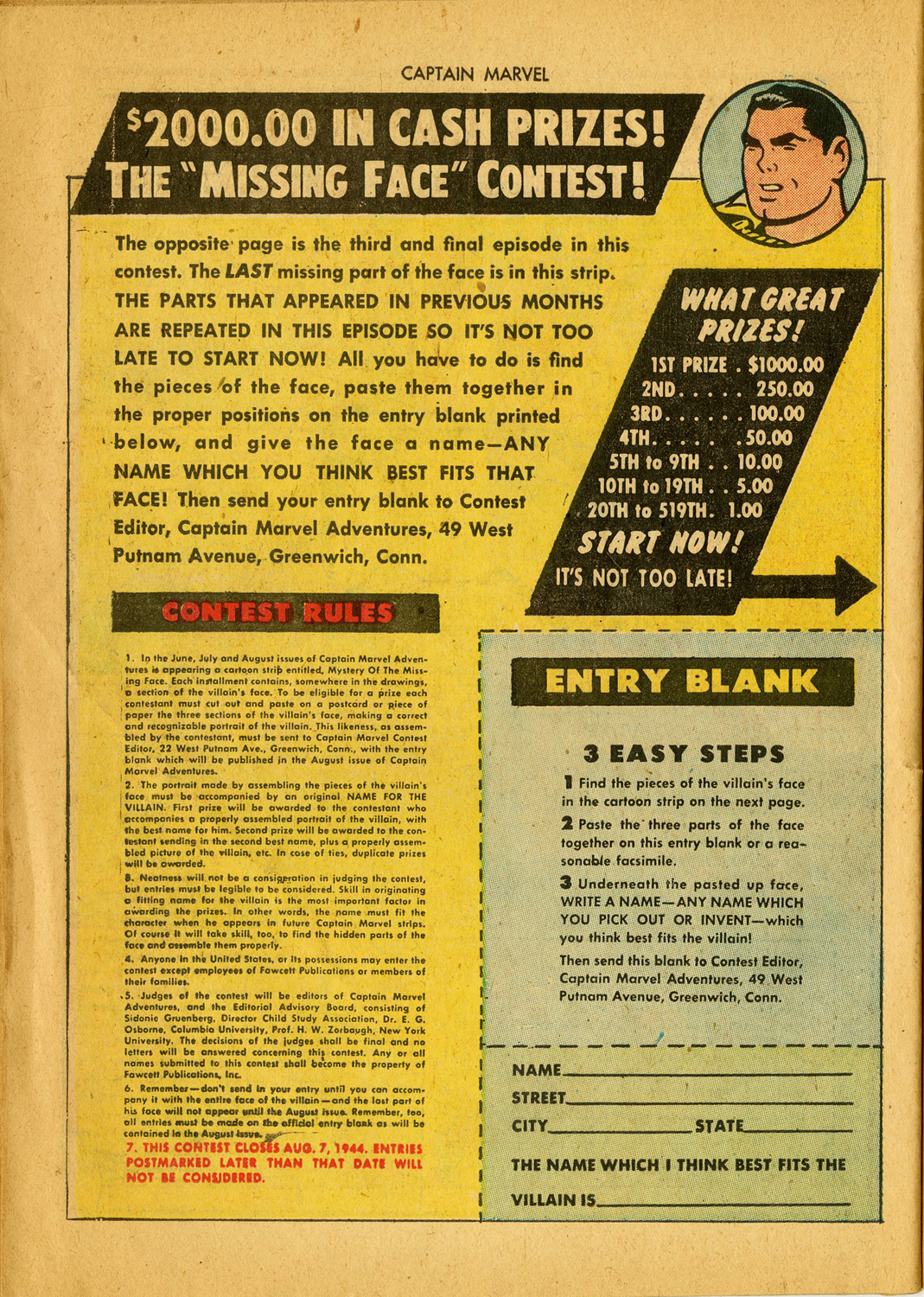 Read online Captain Marvel Adventures comic -  Issue #38 - 38