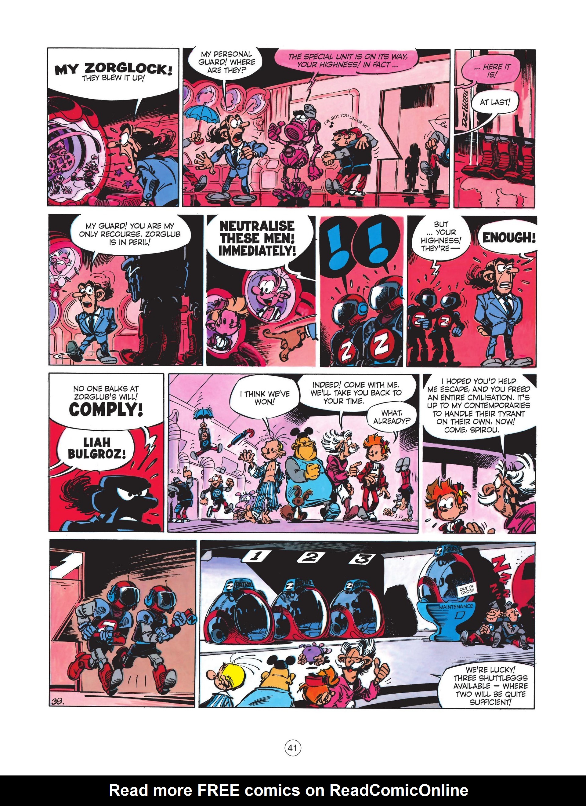 Read online Spirou & Fantasio (2009) comic -  Issue #16 - 43