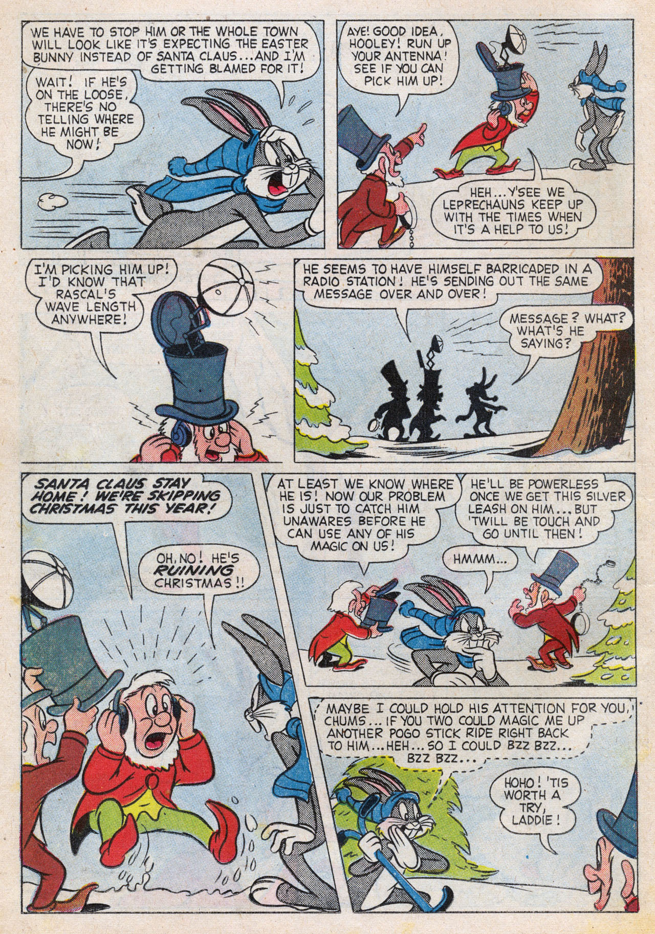 Read online Bugs Bunny's Christmas Funnies comic -  Issue # TPB 9 - 14