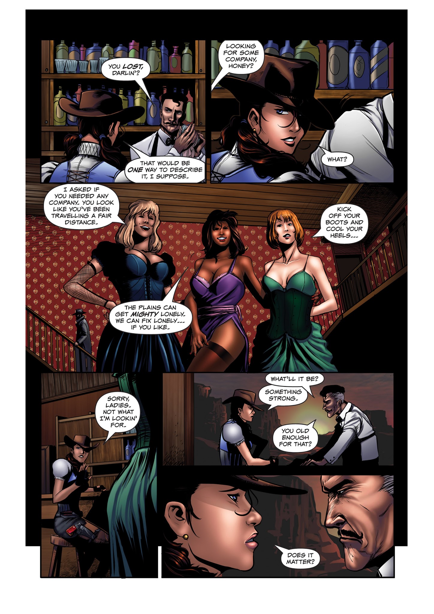 Read online Legend of Oz: The Wicked West (2015) comic -  Issue #1 - 12