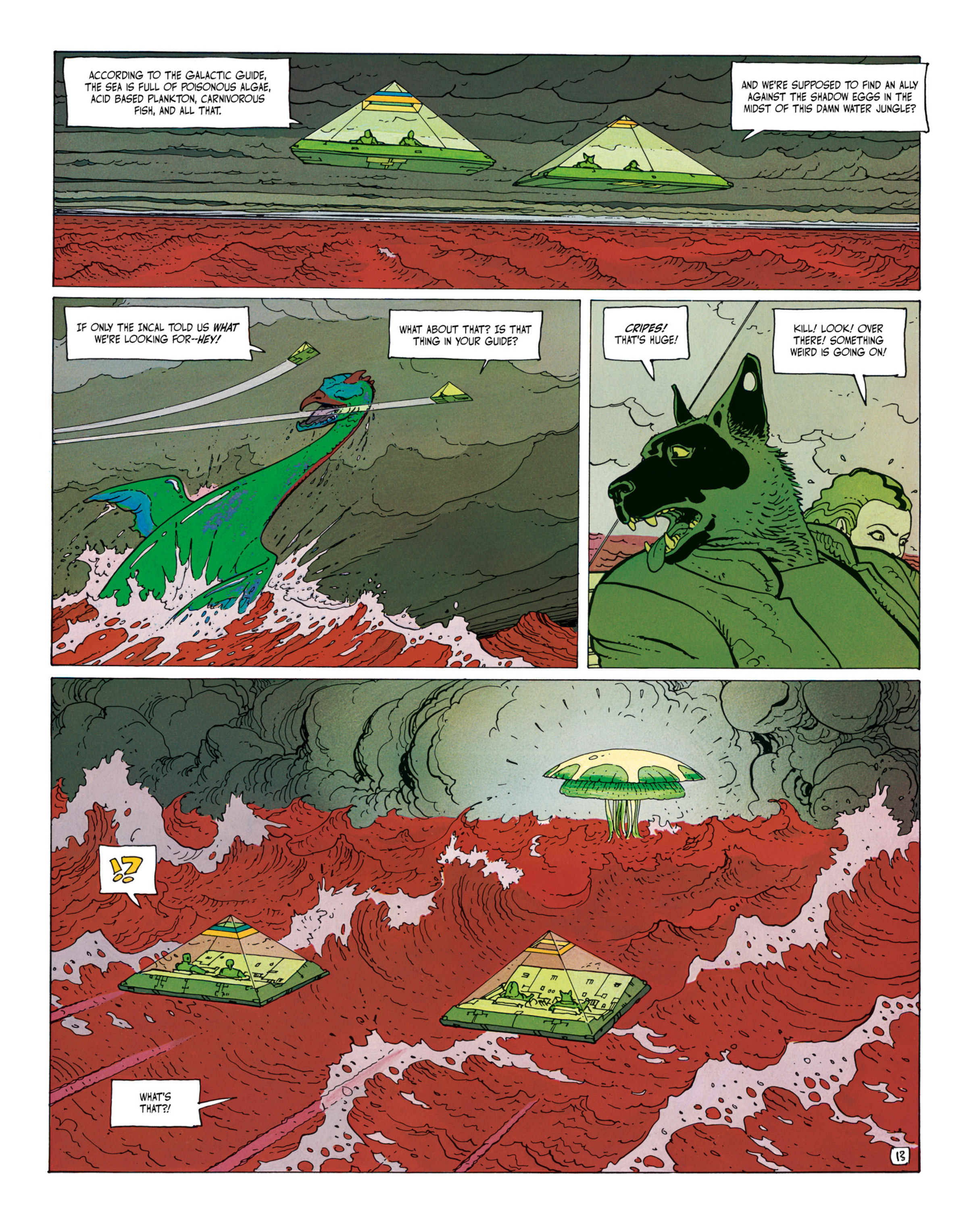 Read online The Incal comic -  Issue # TPB 4 - 16