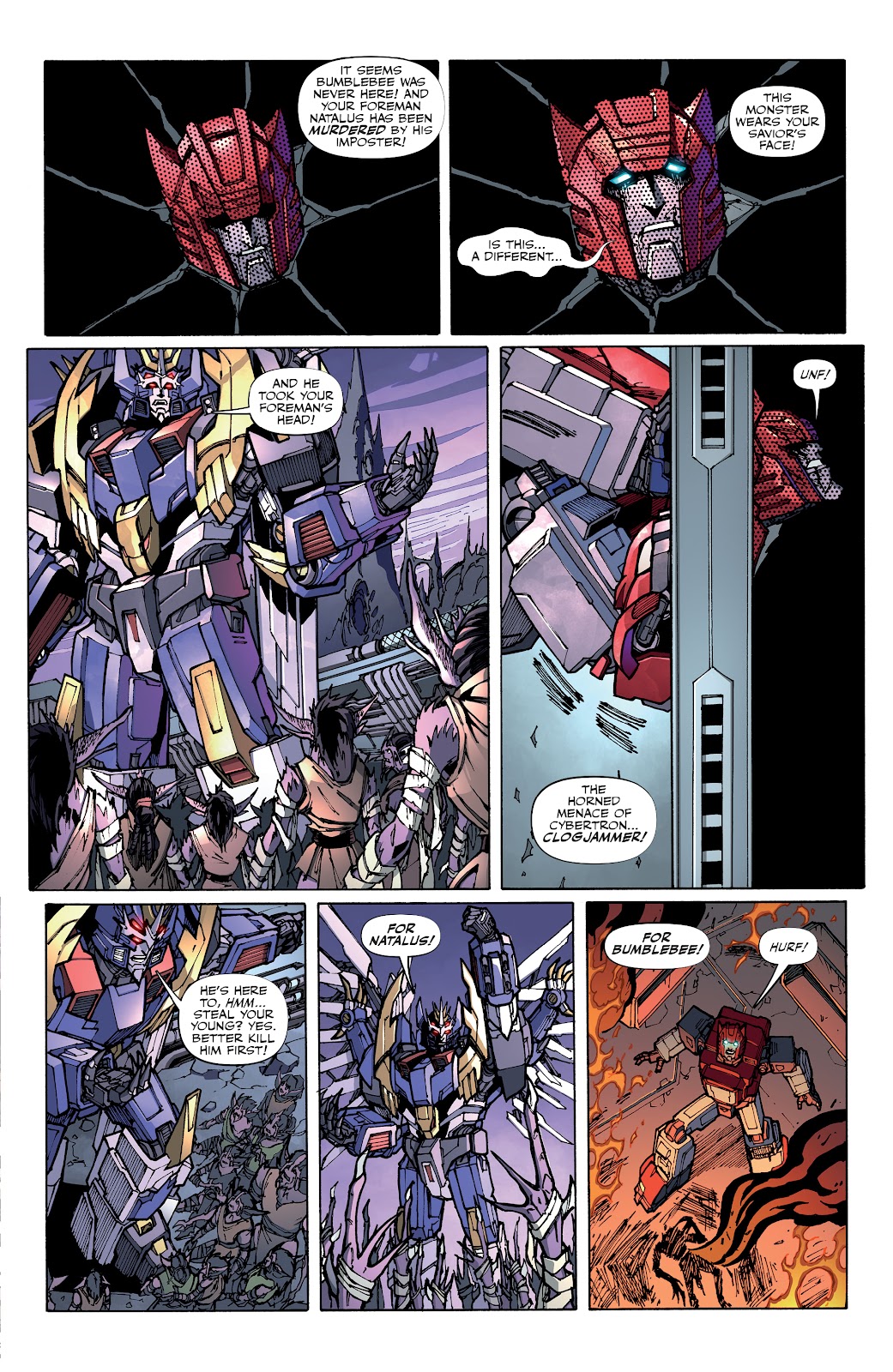 Read online Transformers Galaxies comic Issue 6