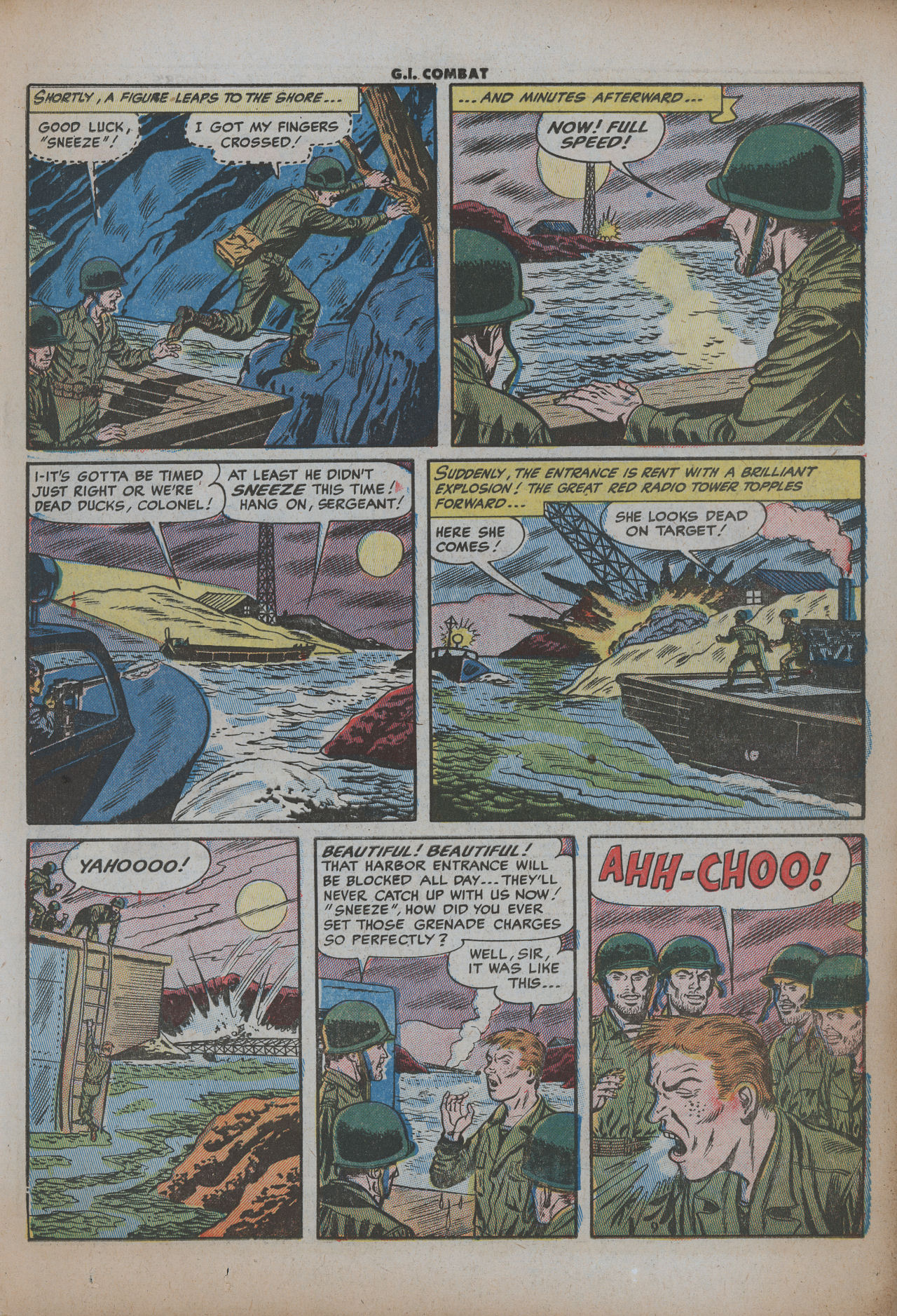 Read online G.I. Combat (1952) comic -  Issue #17 - 11