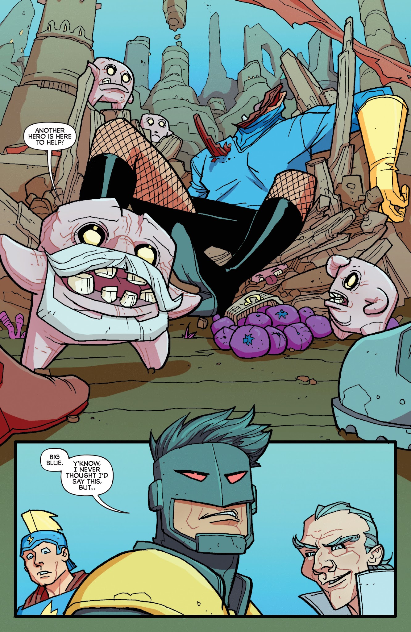 Read online Project Superpowers: Hero Killers comic -  Issue #3 - 21