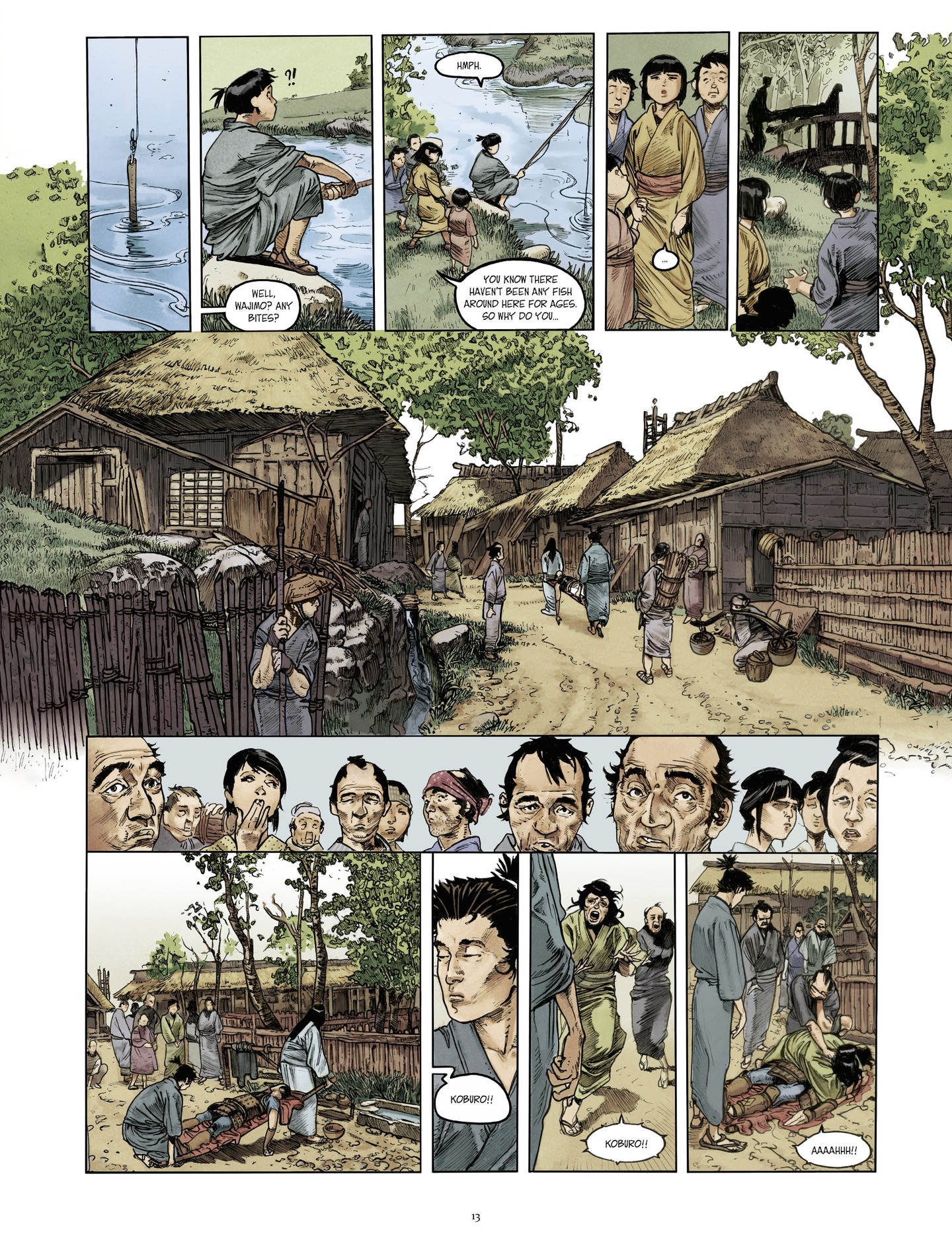 Read online The Mask Of A Thousand Tears comic -  Issue #1 - 13